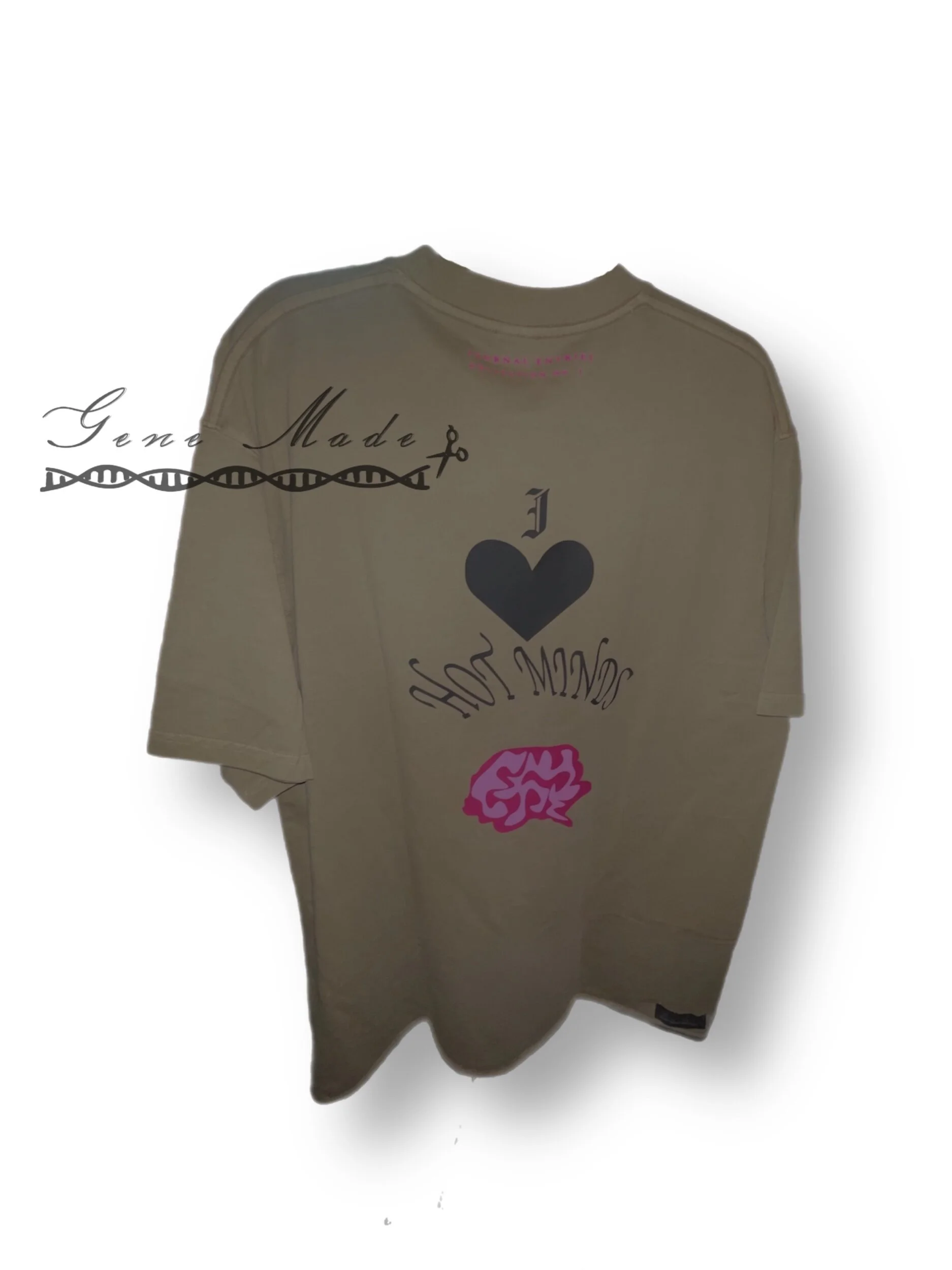'I Heart Hot Minds' Heavy Weight Men's Tee