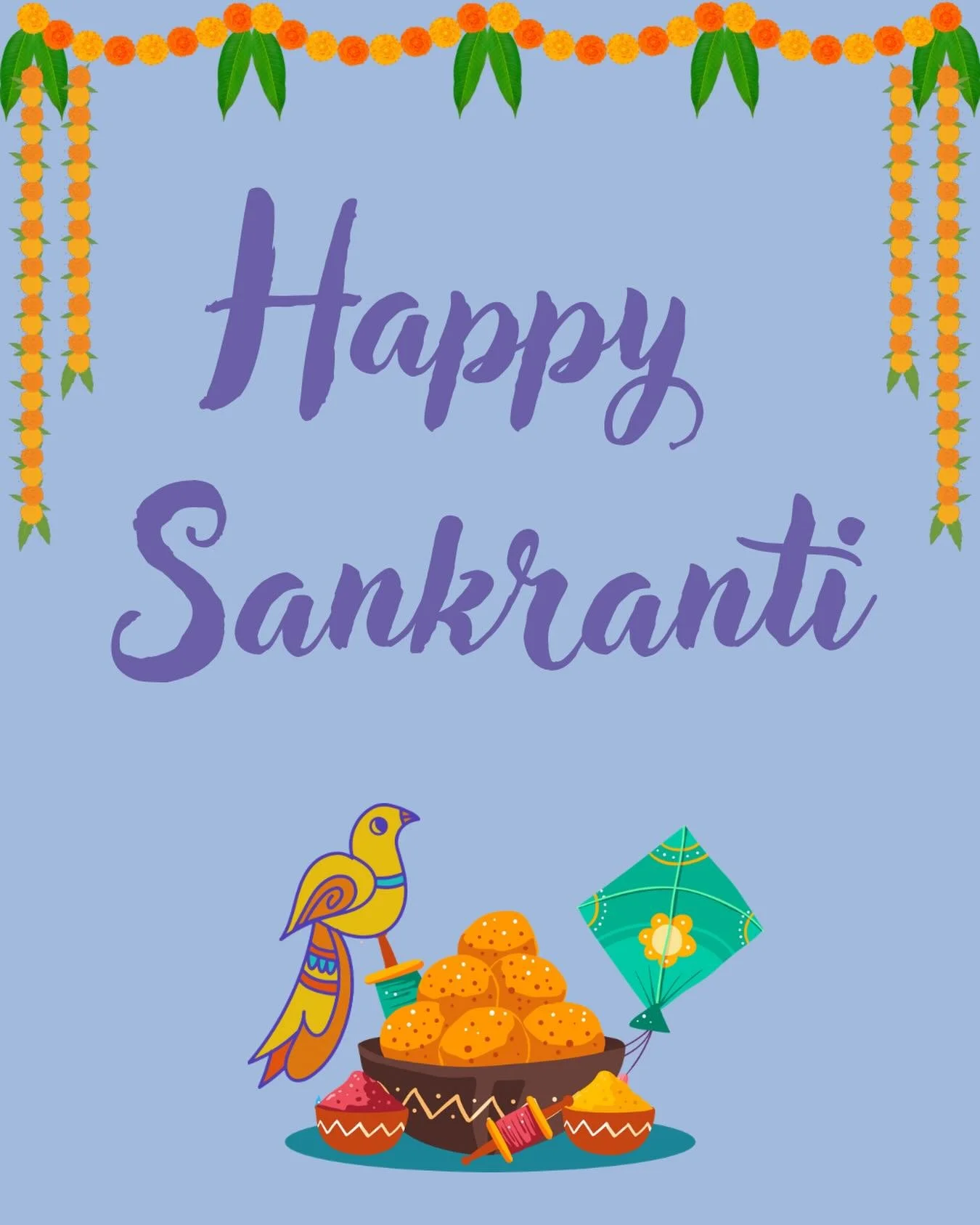 Happy Sankranti from the Pindi family to you!