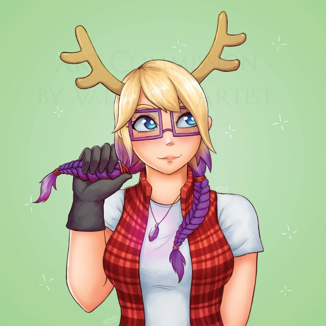 Finishing up some art commissions~ 

Art commission for @moose77_ ❤️

#recroom