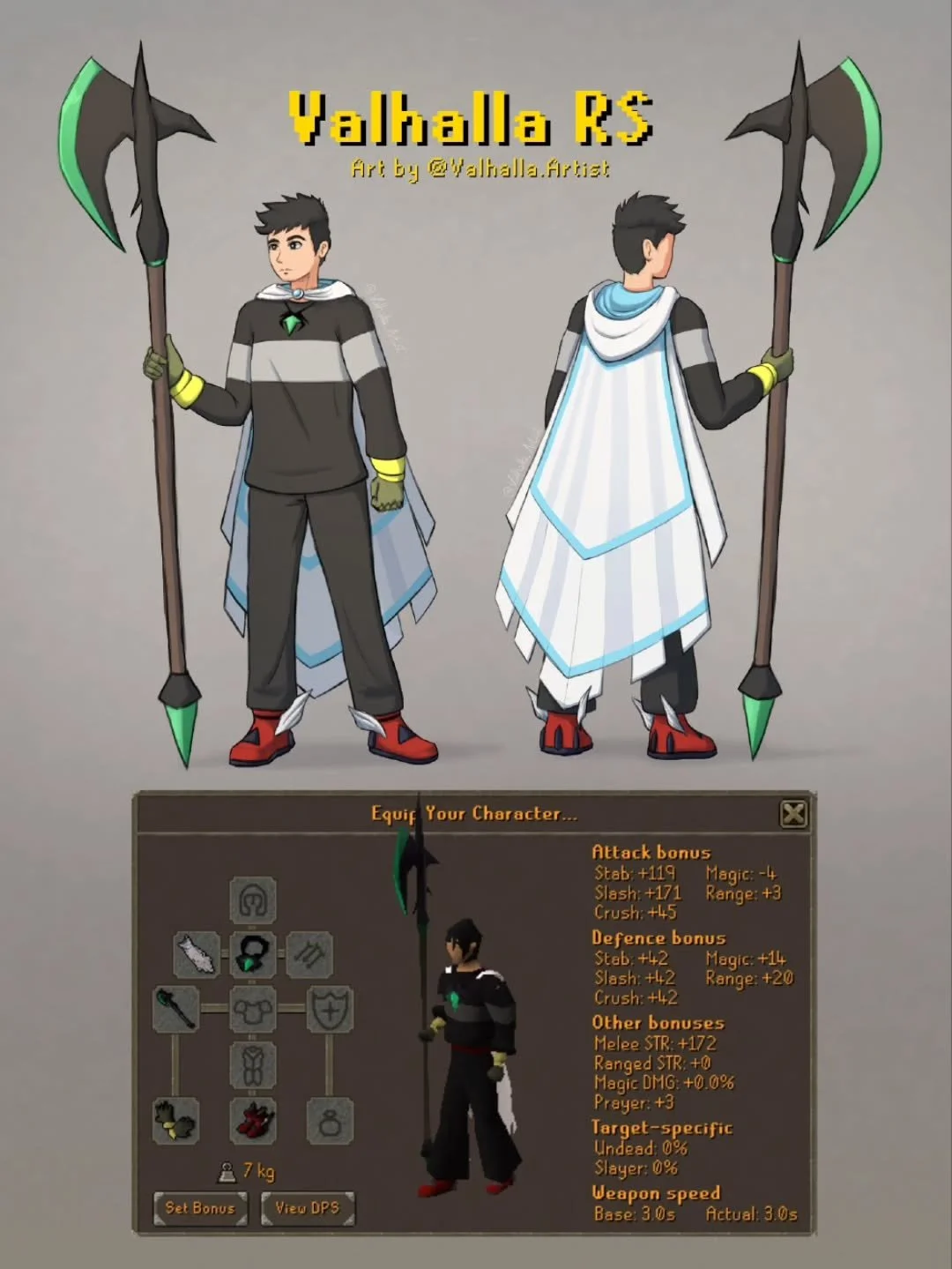 My Runescape character sheet! 

#runescape #runescapeartcommunity #runescapeart #osrs