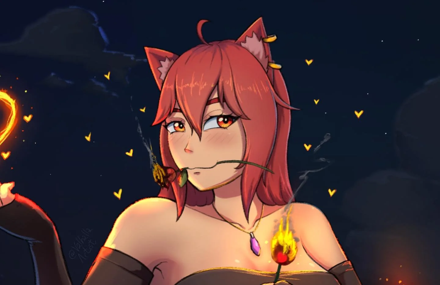 Roses, Fire, Love 😱