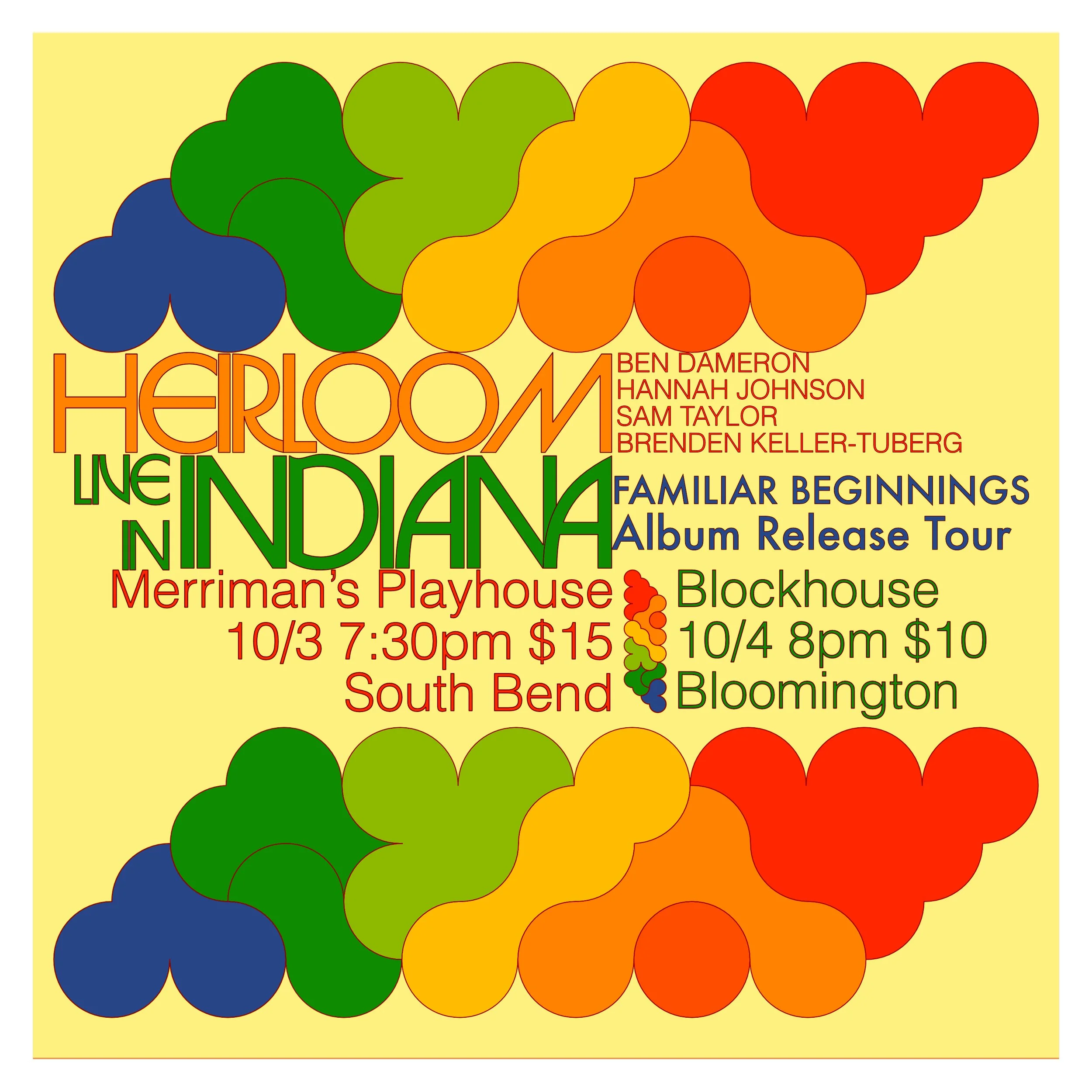 Album Release Show Merriman's Playhouse South Bend IN