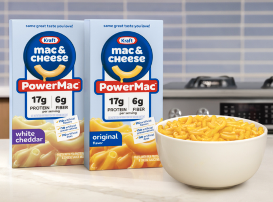 Kraft Mac &amp; Cheese Enters the Protein Race with PowerMac