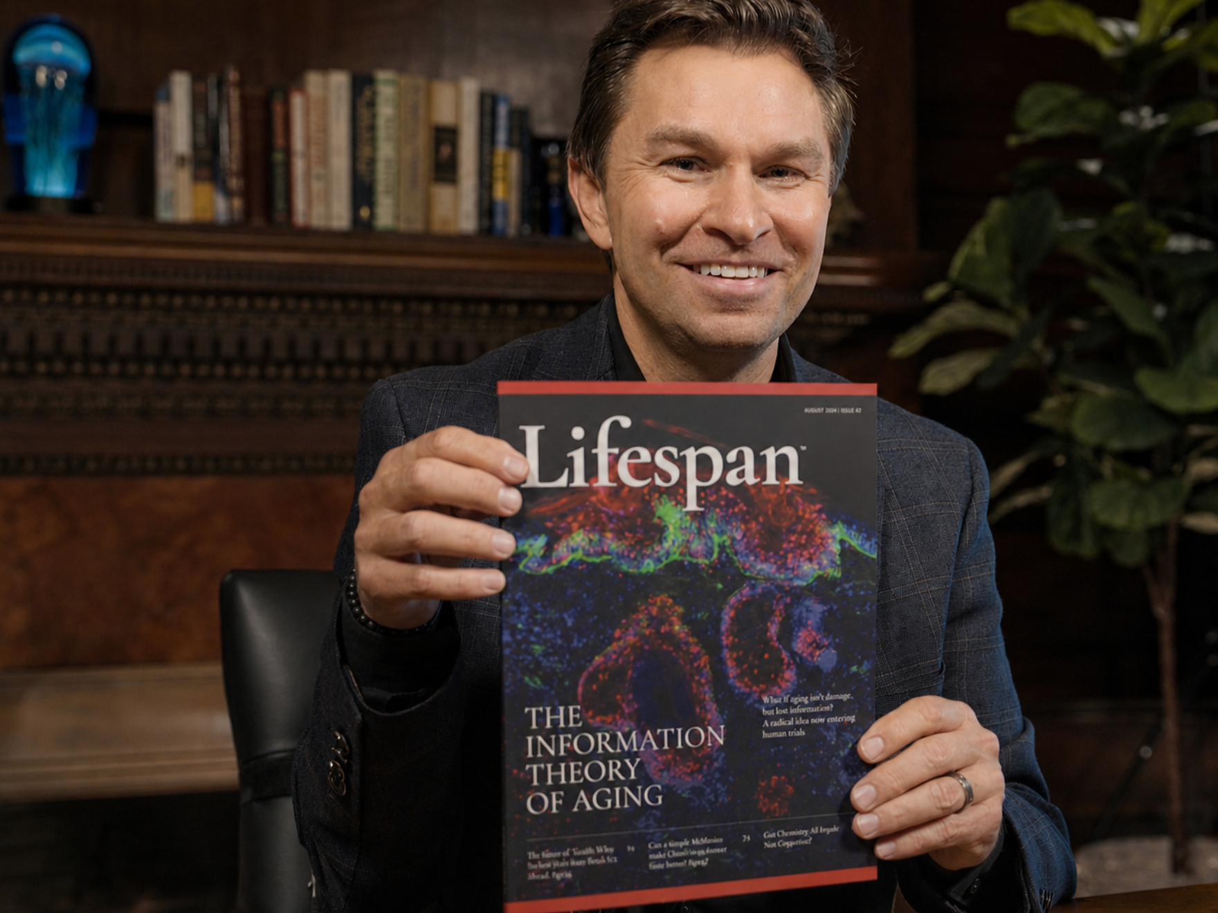 David Sinclair Launches Lifespan Platform Focused on Longevity Science and Education