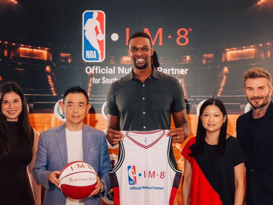 NBA Names David Beckham-Backed IM8 Official Nutrition Partner in Australia and Southeast Asia