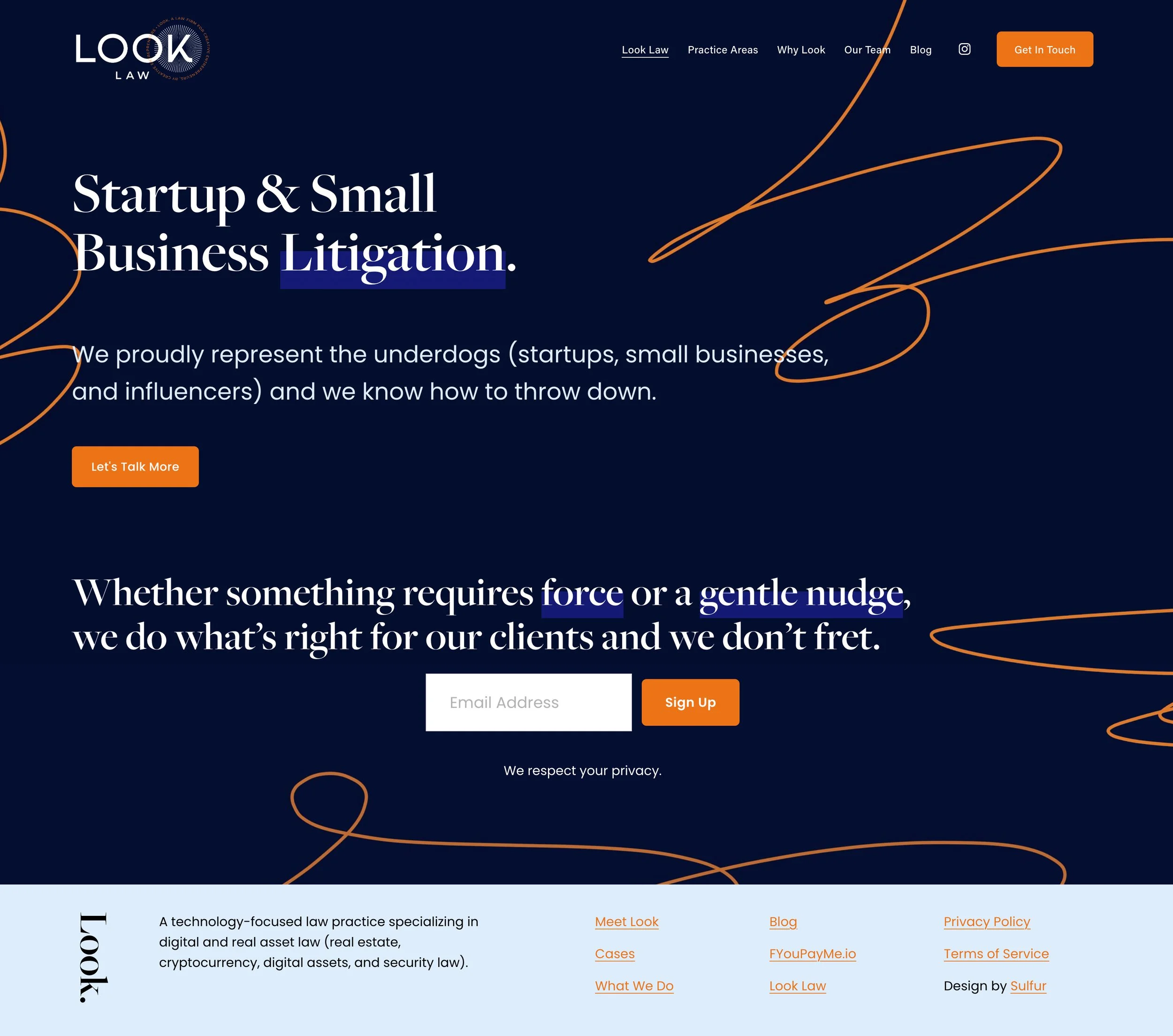 Get In Touch — Startup Litigators™ - Look Law PC