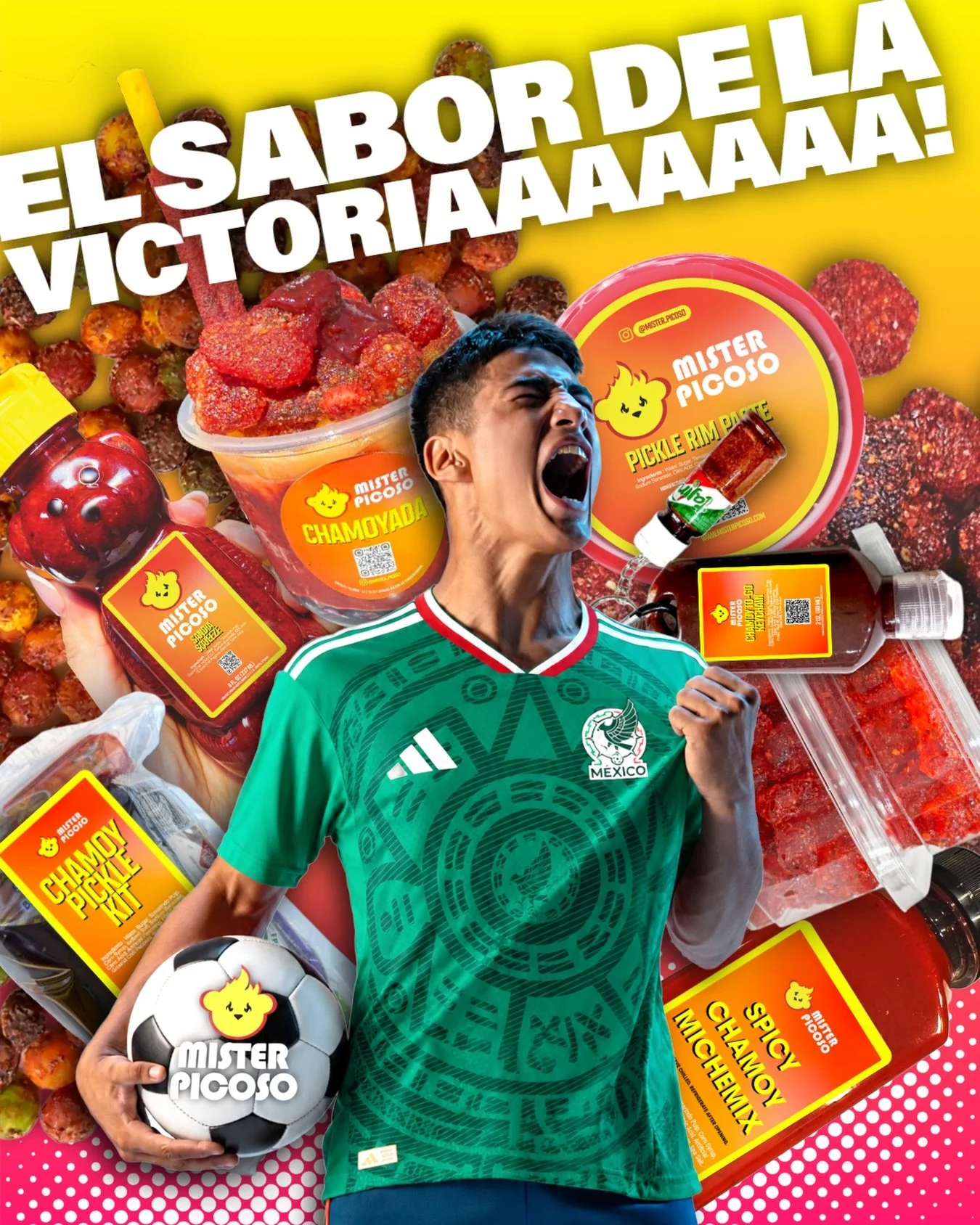 🇲🇽🔥 HOY JUEGA M&Eacute;XICO&hellip; &iexcl;Y EL SABOR TAMBI&Eacute;N! 🌶️⚽

&iexcl;Es d&iacute;a de apoyar a la Selecci&oacute;n con todo! 💚🤍❤️

No importa si lo ves en casa, con la familia o en tu watch party favorita&hellip; aseg&uacute;rate d
