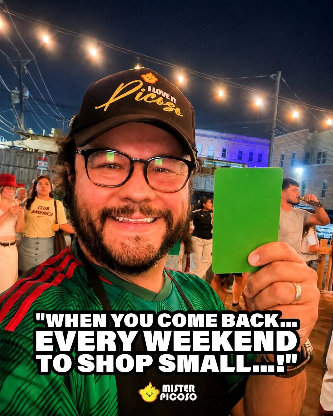 🚨 FINAL WHISTLE. 🏆⚽

What a month it&rsquo;s been.

From watch parties and pop-up markets to handing out a few 🟥🟨🟩 referee cards along the way, we&rsquo;ve had so much fun celebrating the World Cup with all of you.

🇲🇽 Mexico may not have lift