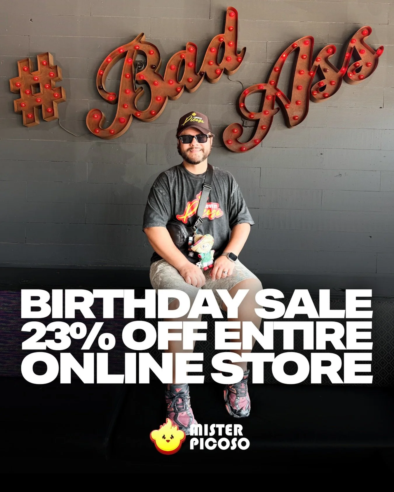 🎂 MISTER PICOSO BIRTHDAY MONTH IS BACK! 🌶️

It&rsquo;s officially birthday month for our founder, Eddie &mdash; aka MISTER PICOSO! 🥳

And around here, when it&rsquo;s our birthday&hellip; ustedes get the regalos. 🎁🔥

Now through August 31, we&rs