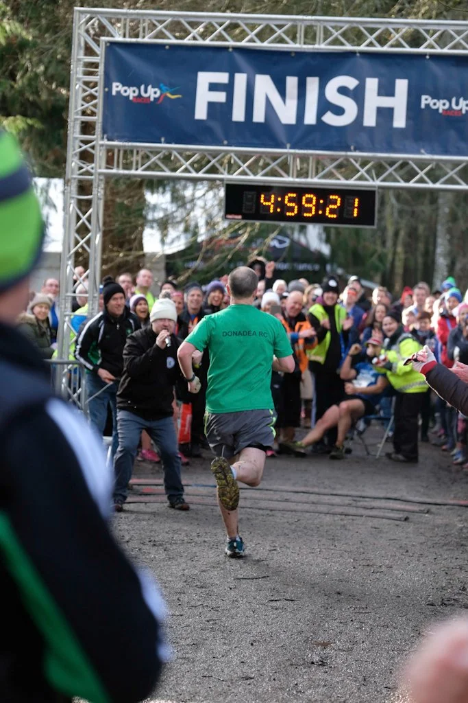 Donadea 50km 2019 - 39s to cut-off time!