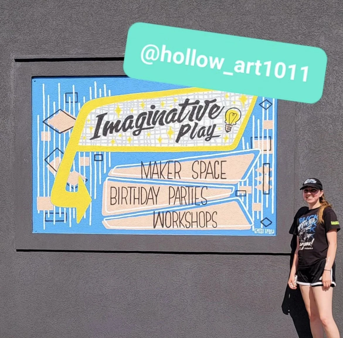 Mural- Taxi and Tide Imaginative Play Space
