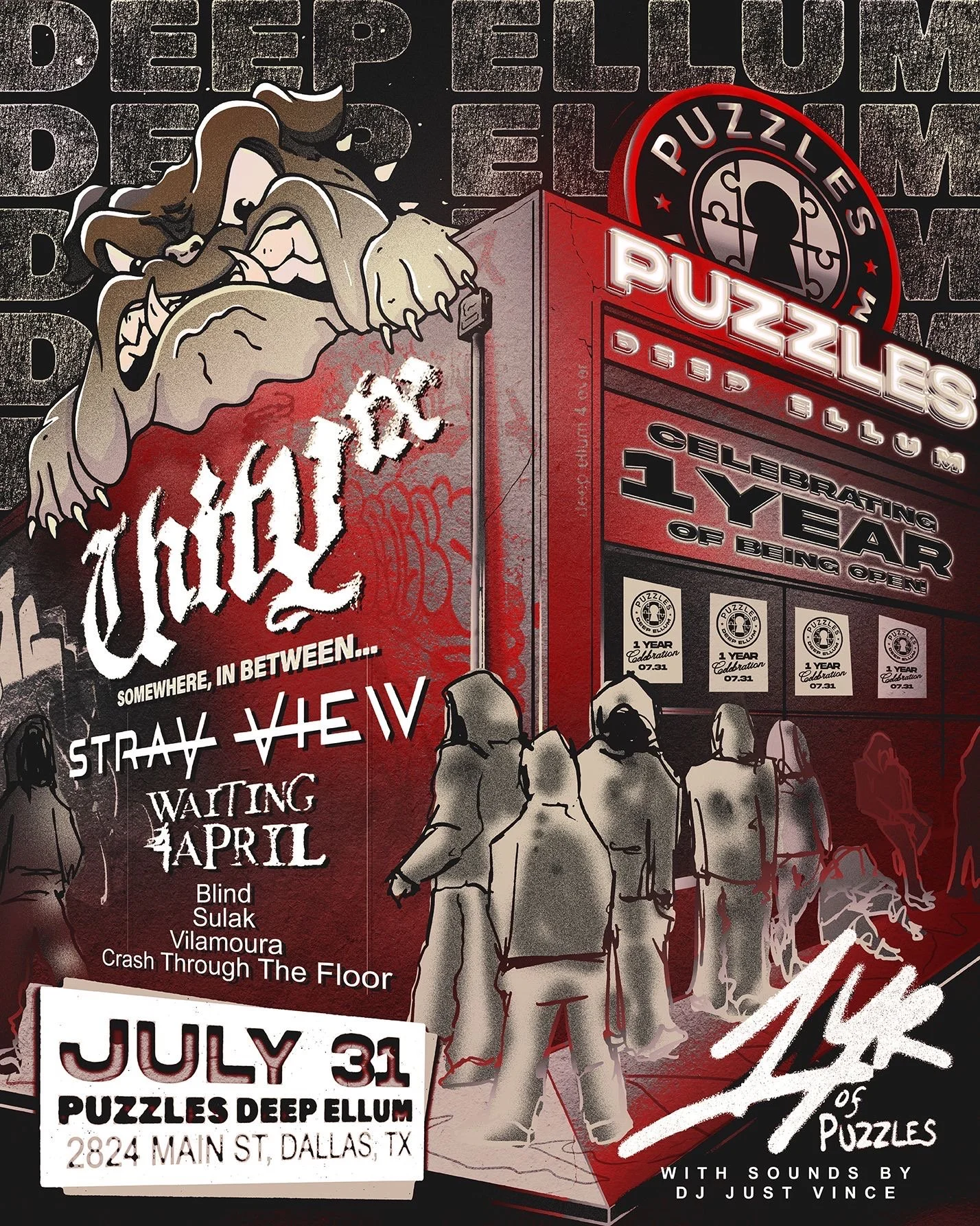 7/31 Vilamoura @ Puzzles Deep Ellum - Dallas,TX