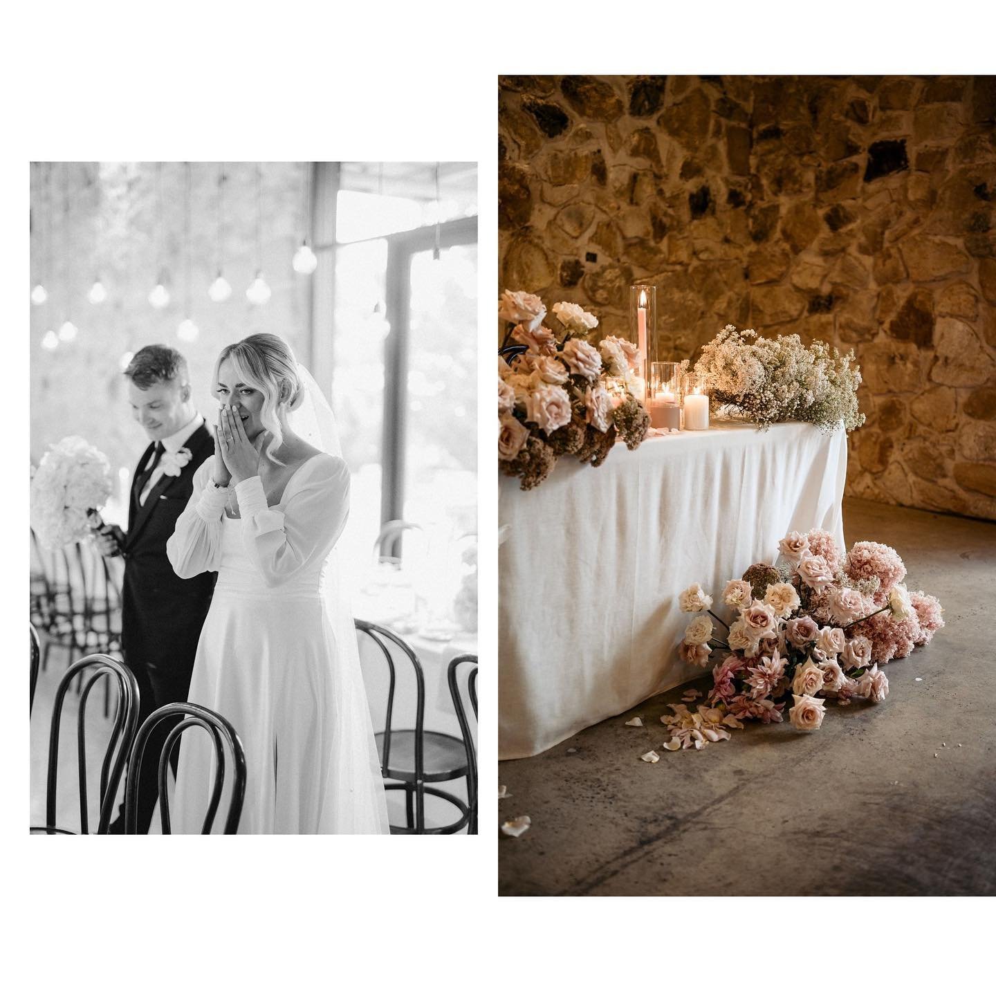 @foundcollectiveevents quite literally took Georgia&rsquo;s breath away when she stepped into @goldingwines wines for a first look at their reception space. It really set the bar for just how elite this day was. Well played by my friends below:

@fou