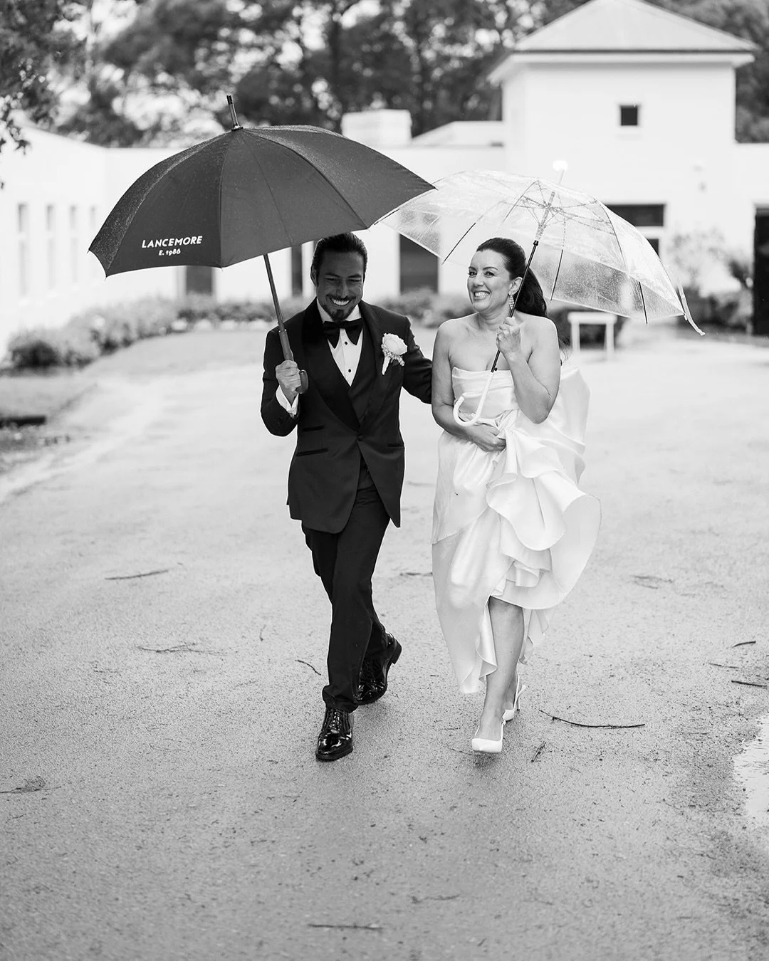 Sneak Peek from Allyson + Joel's wedding was definitely the wettest this year, but the rain couldn't dampen their spirits! Their energy was infectious and we loved being part of their special day. Thanks for having us!