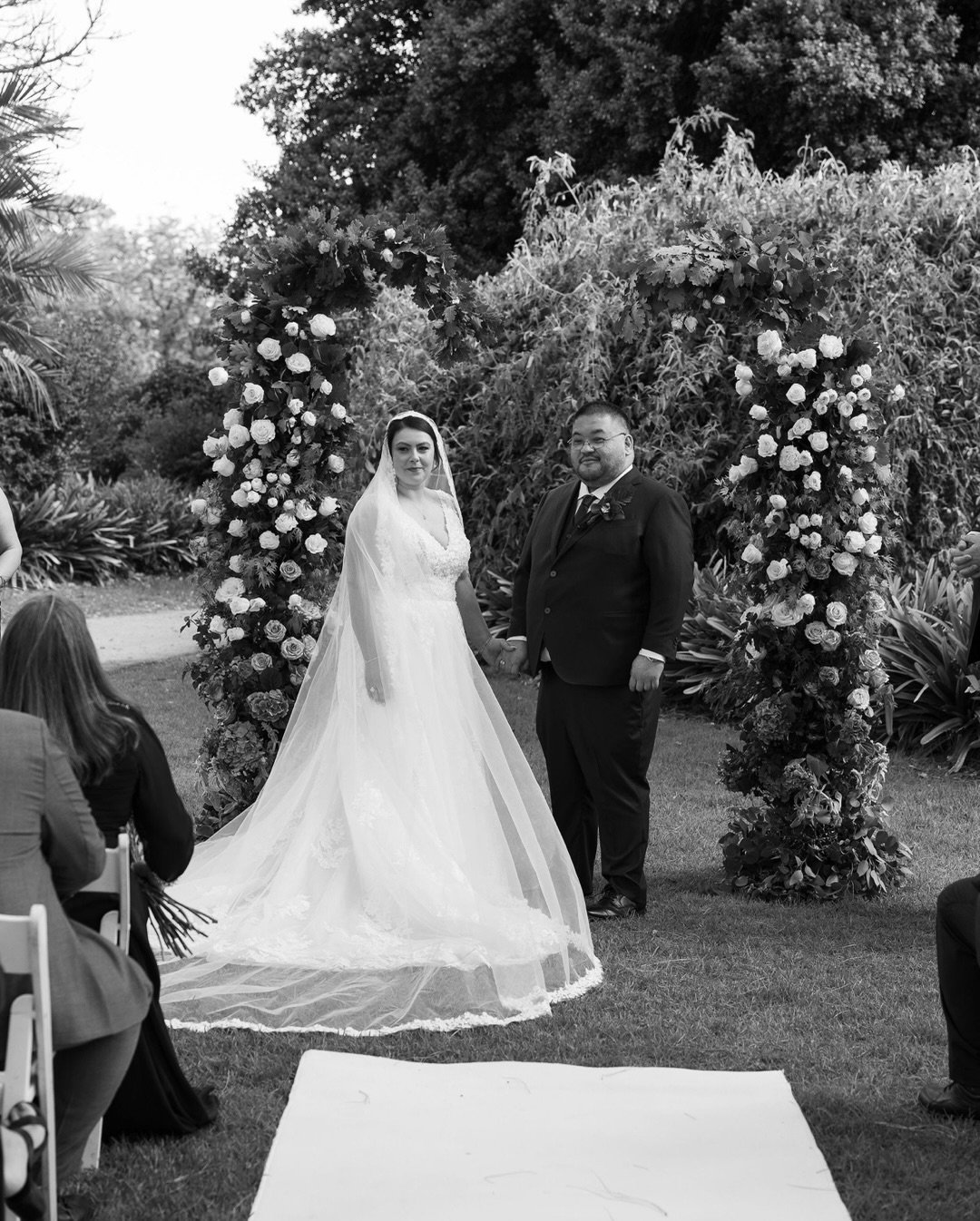 Eliza and Mark ❤️ Sneak Peek from their beautiful wedding at Werribee Mansion.