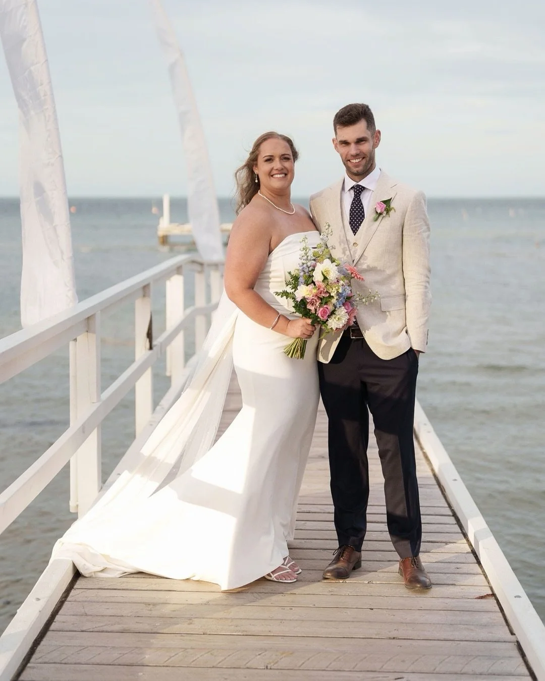 Abbey + Matthew 🤍 here's a little glimpse of your beautiful wedding celebration at The Baths on the weekend 🤍 an unforgettable first dance! Can't wait to share the rest of the photos from your wedding day