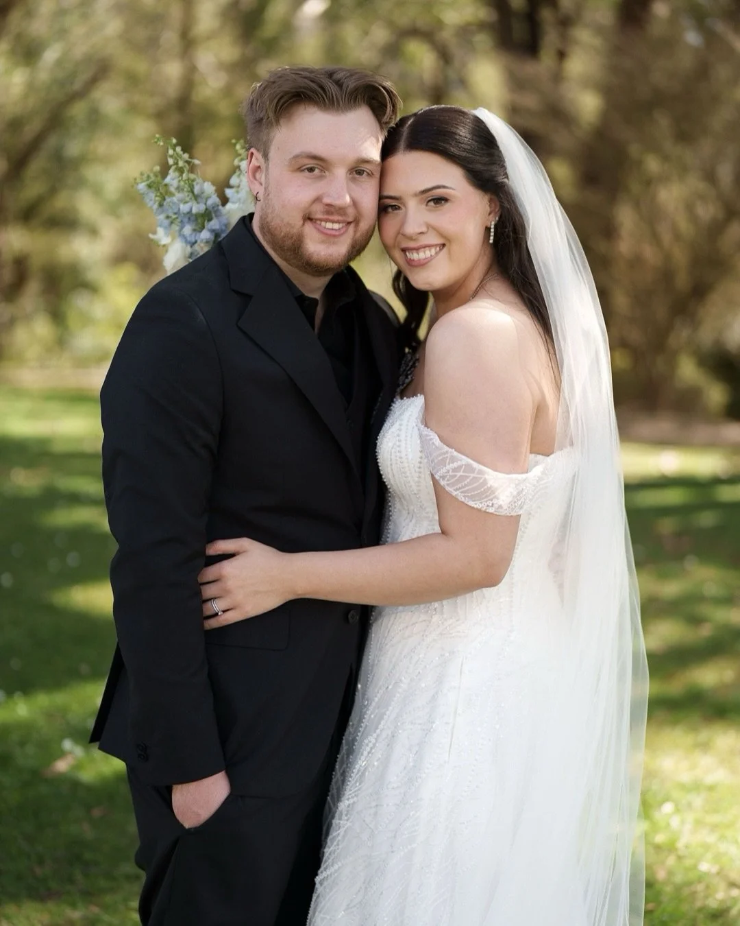 Emma + John shared a gorgeous afternoon wedding with guests at Lancemore&rsquo;s Lindenderry - an absolutely stunning spring day!  Can&rsquo;t wait to share more from their day ✨
