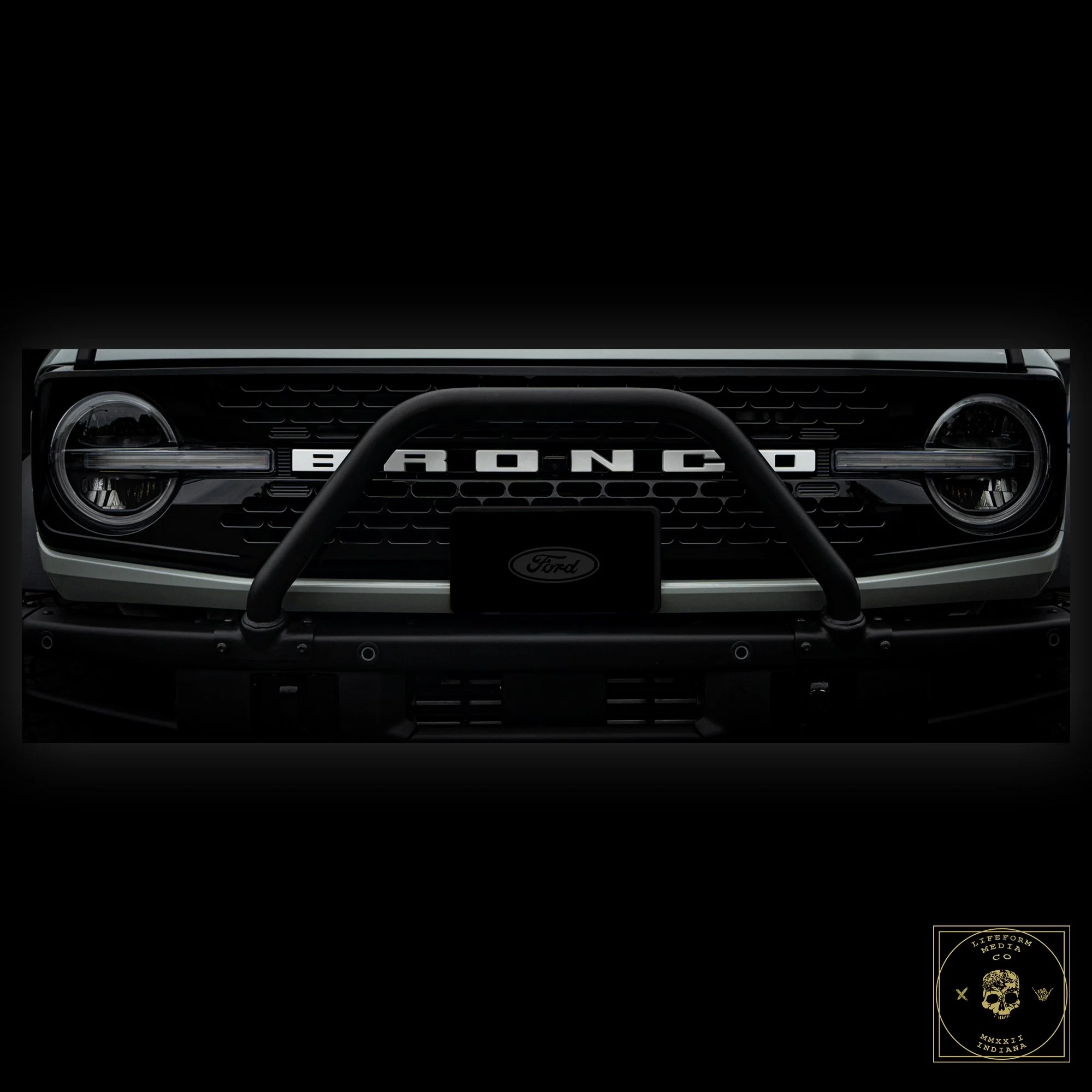 ford bronco front grill