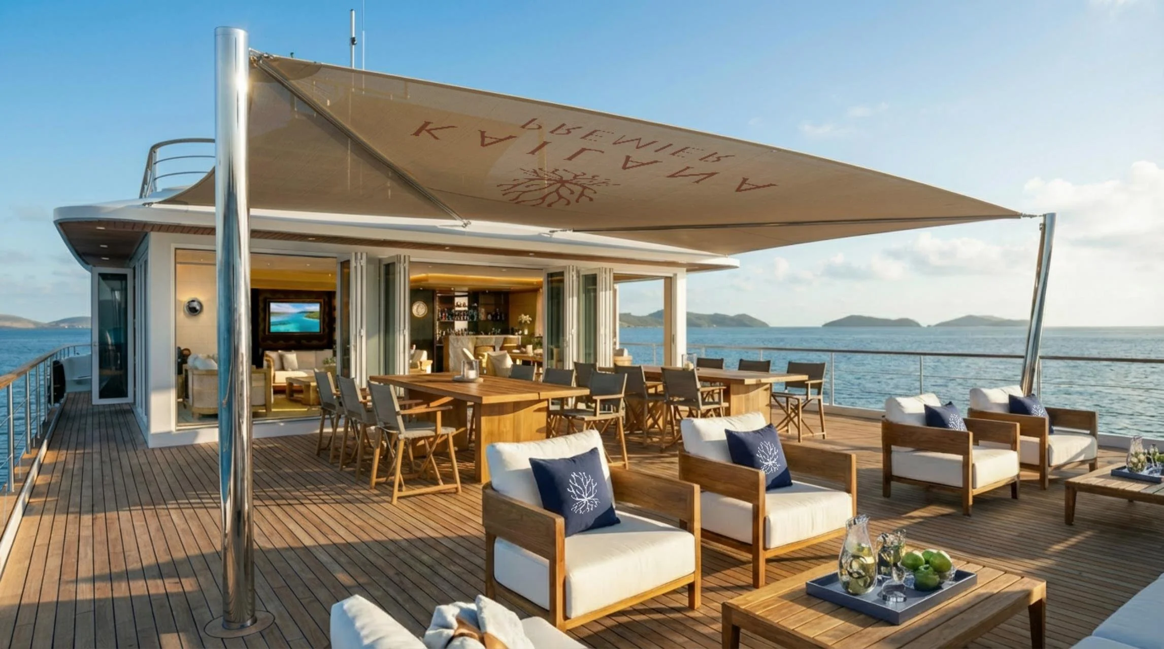 Kailana Premier Luxury Cruise Bridge Deck 