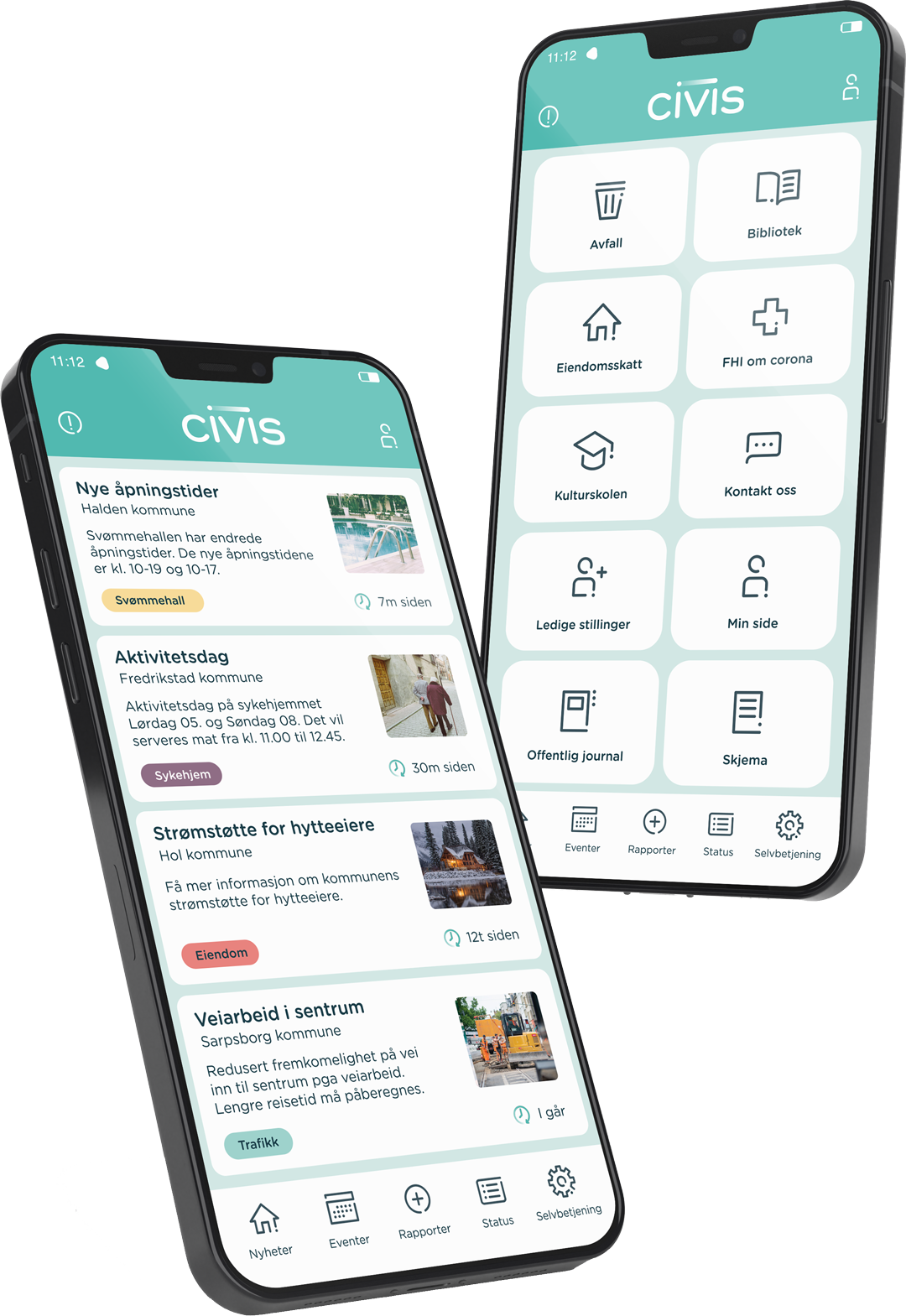 Civis Innbyggerappen for alle kommuner