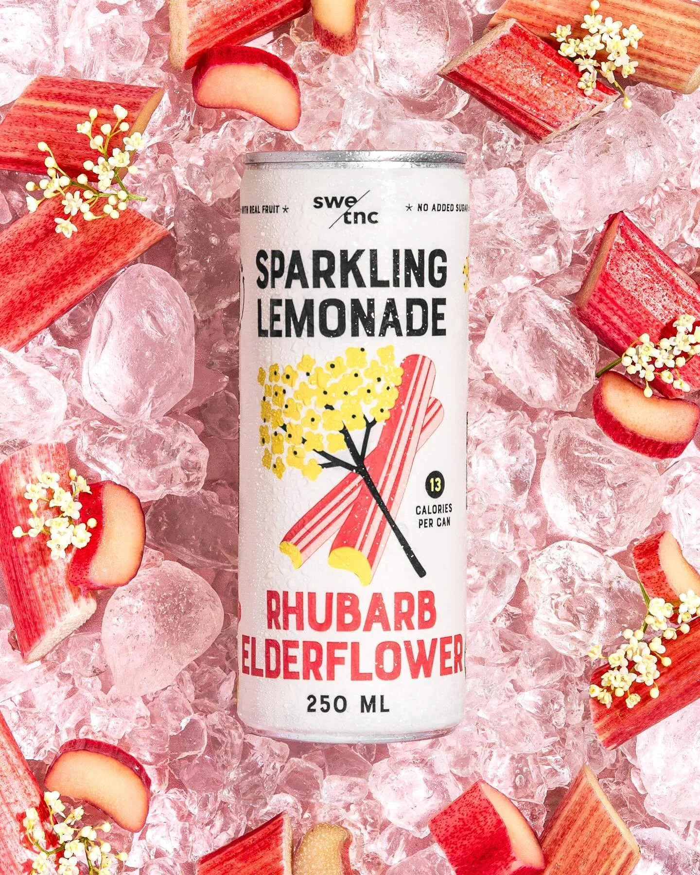 Say hi to the new member of the Swedish Tonic Sparkling Lemonade family, Rhubarb Elderflower 😍🍋 Made from real fruit, no added sugar and no preservatives ☀️ #sparklinglemonades #lemonade #swedishtonic #swetnc #swetonic