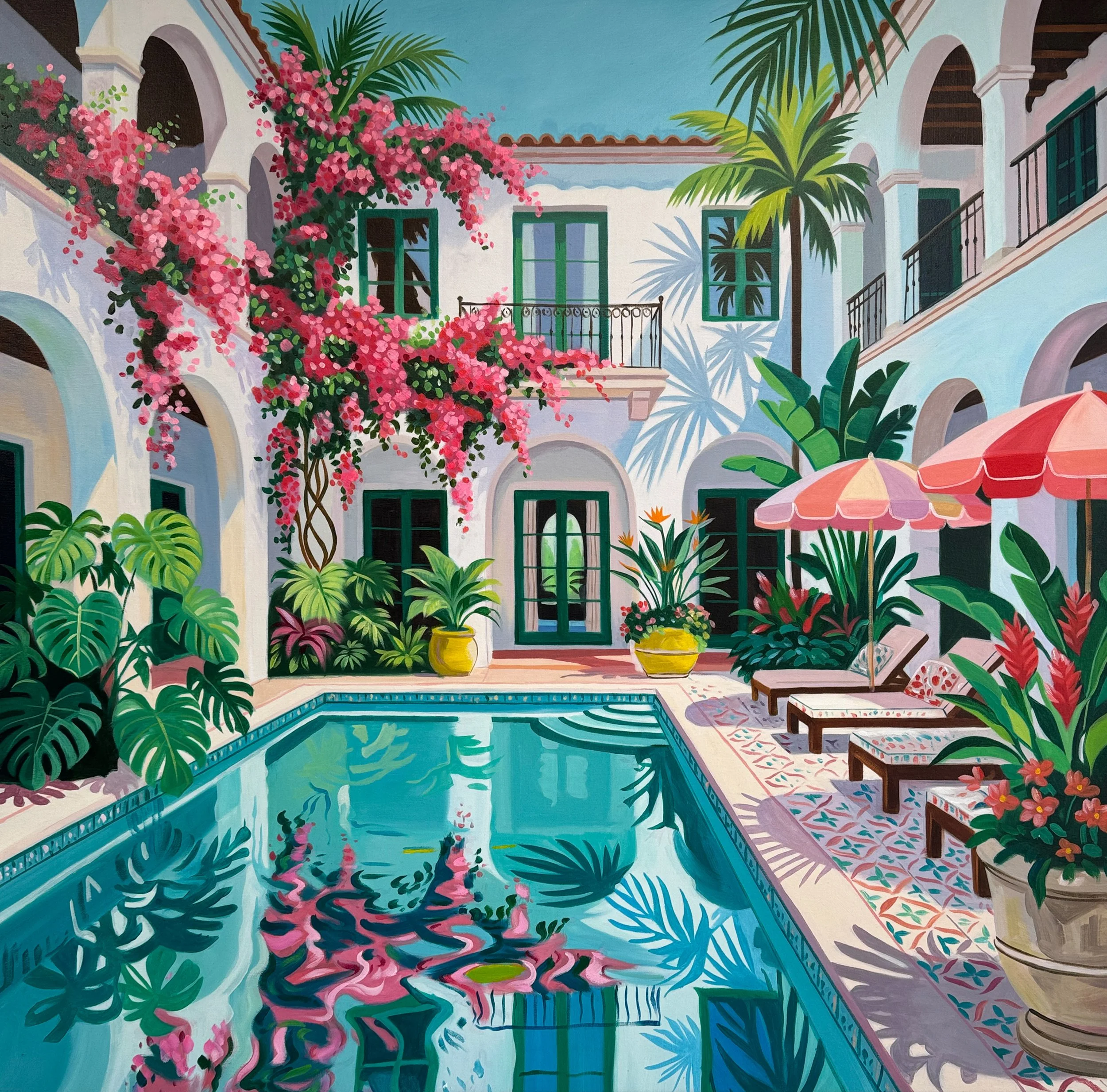 Beneath the bougainvillea balcony 100x 100 cm.jpg