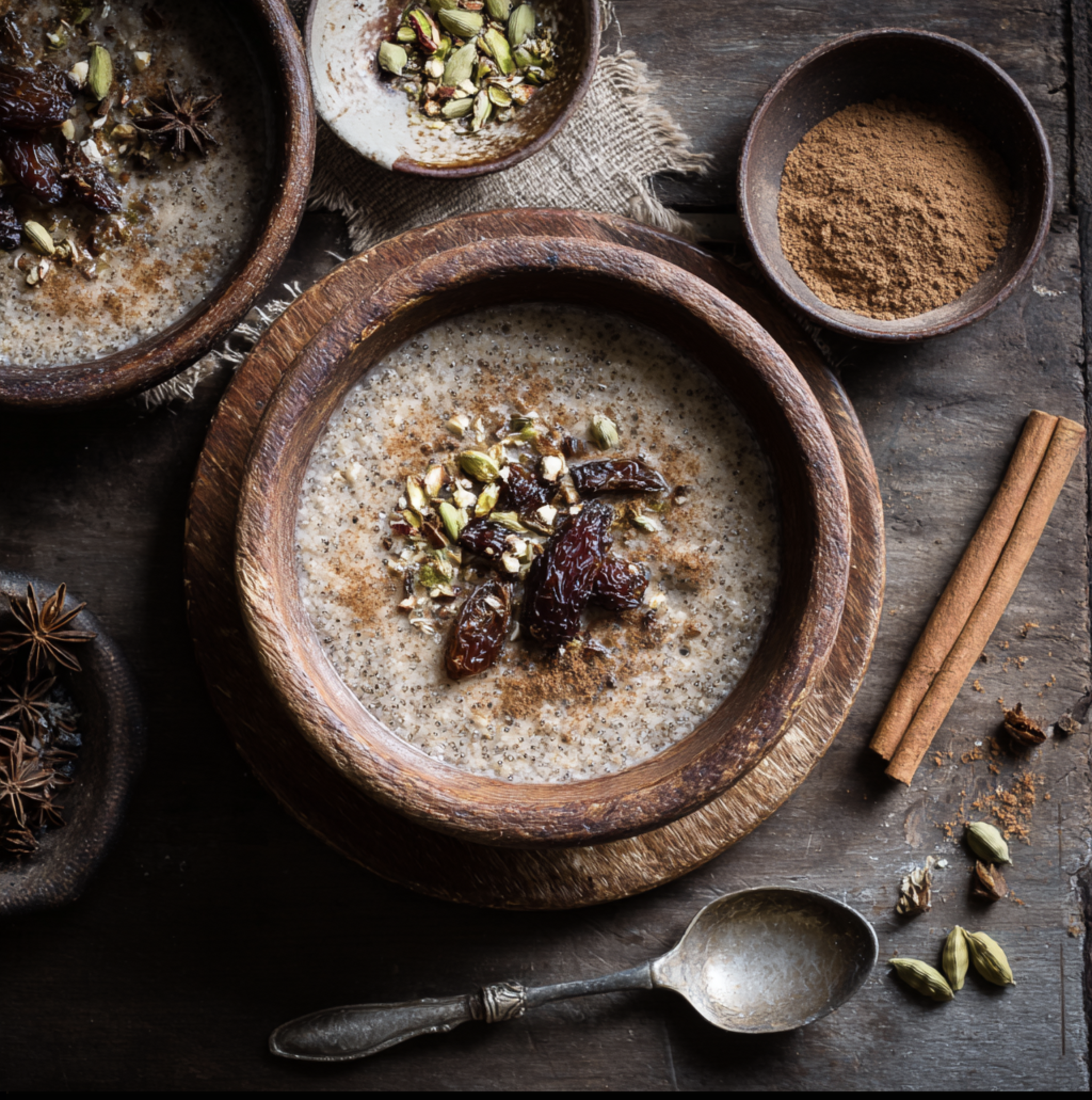 Warm Spiced Amaranth Porridge (Vegetarian)
