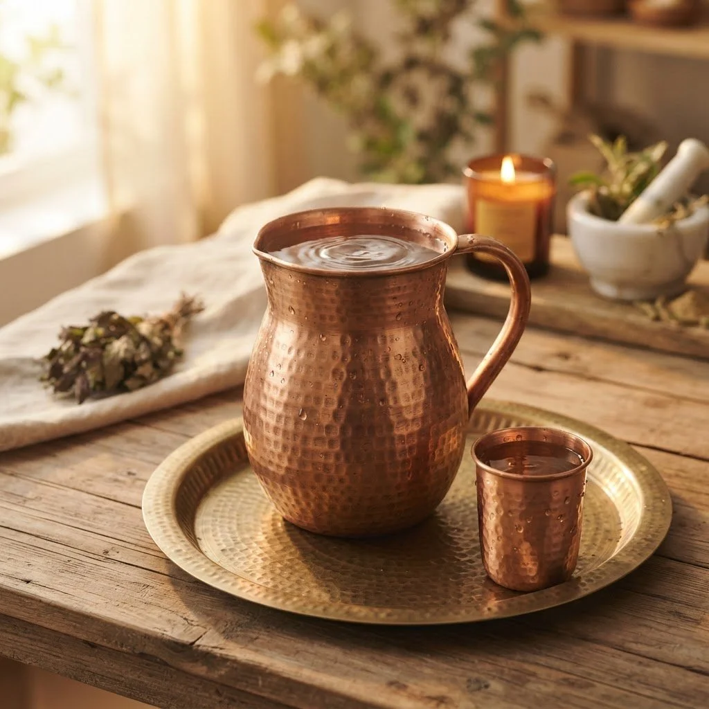 The Ancient Science of Drinking from Copper Vessels: Ayurveda's Tamra Jal Therapy