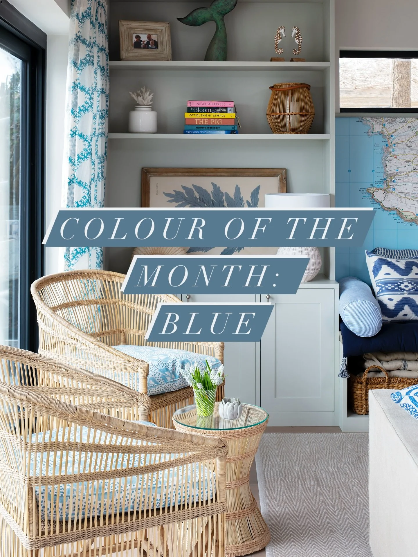 This month&rsquo;s colour focus is on one of our favourites&hellip; BLUE 💙🩵💙🩵
Never out of style blue can evoke feelings of calm and serenity as much as a cosy and cocooning feel; here we look over some of our blue schemes to give you inspiration