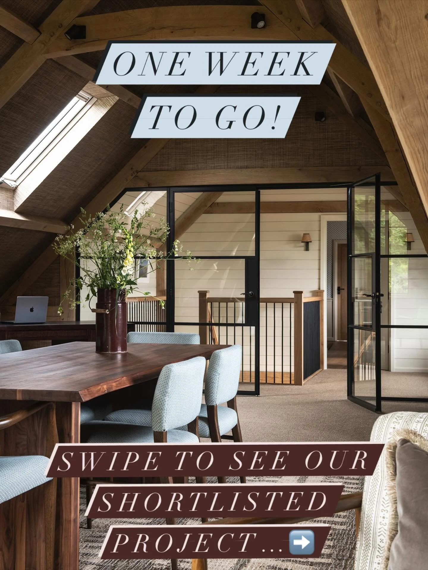 We are so excited! There&rsquo;s only 1 week to go until @thebiid announce the winners of 2025 Interior Design Awards. We are shortlisted for the South East regional category, alongside some other talented designers: @tilehousestudio @studio9designlt