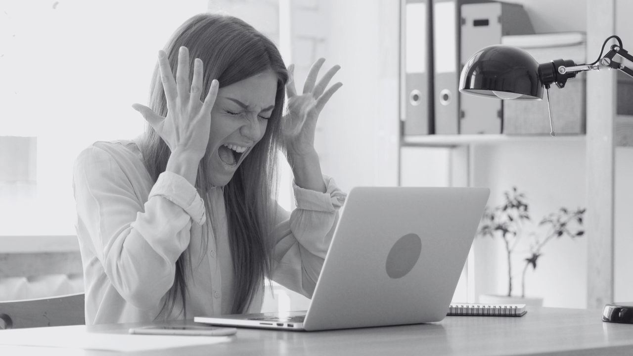 Frustrated Female Leader