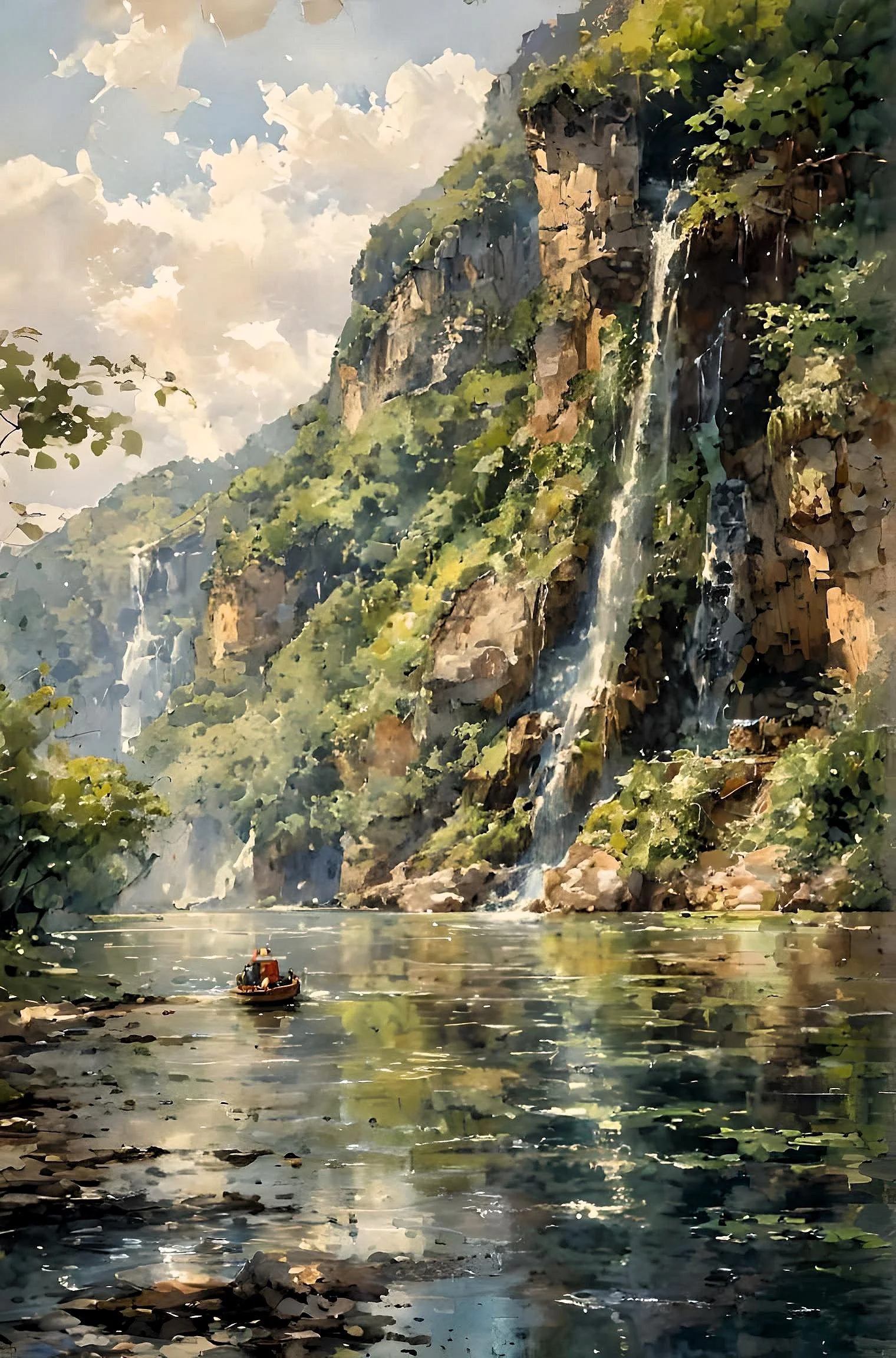 "Sommerdrøm i Geiranger"