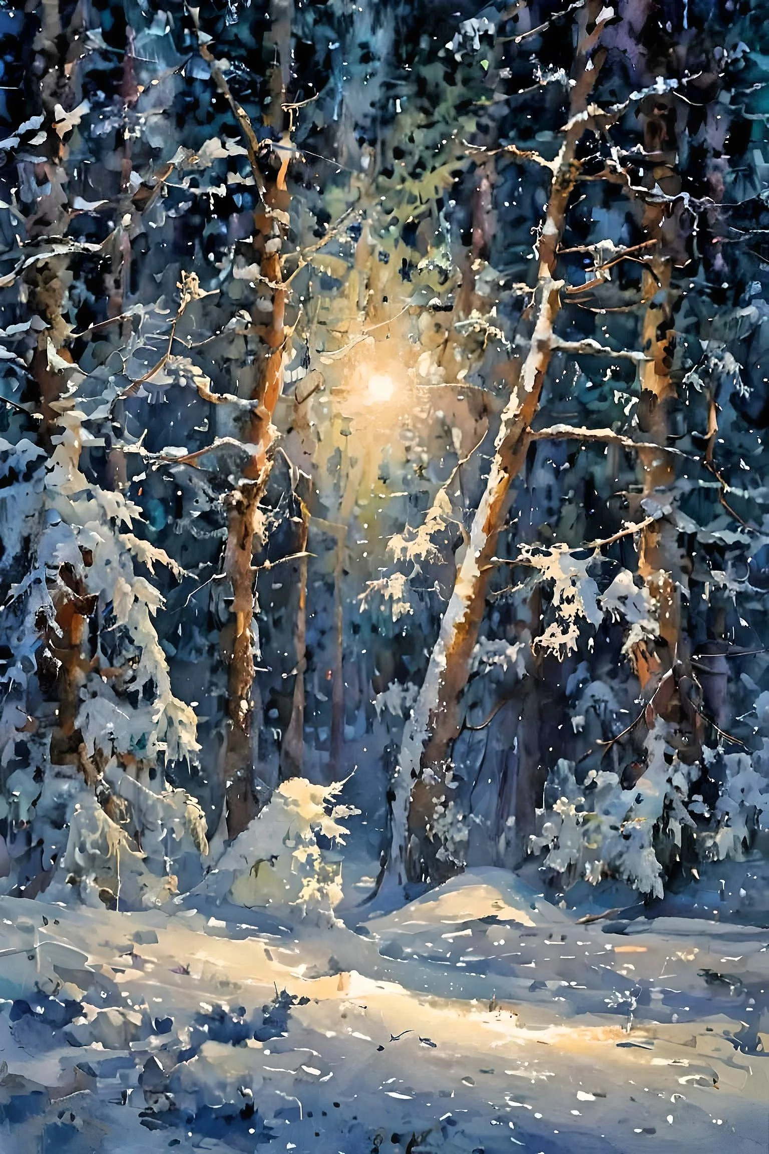 "Soloppgang i desember"