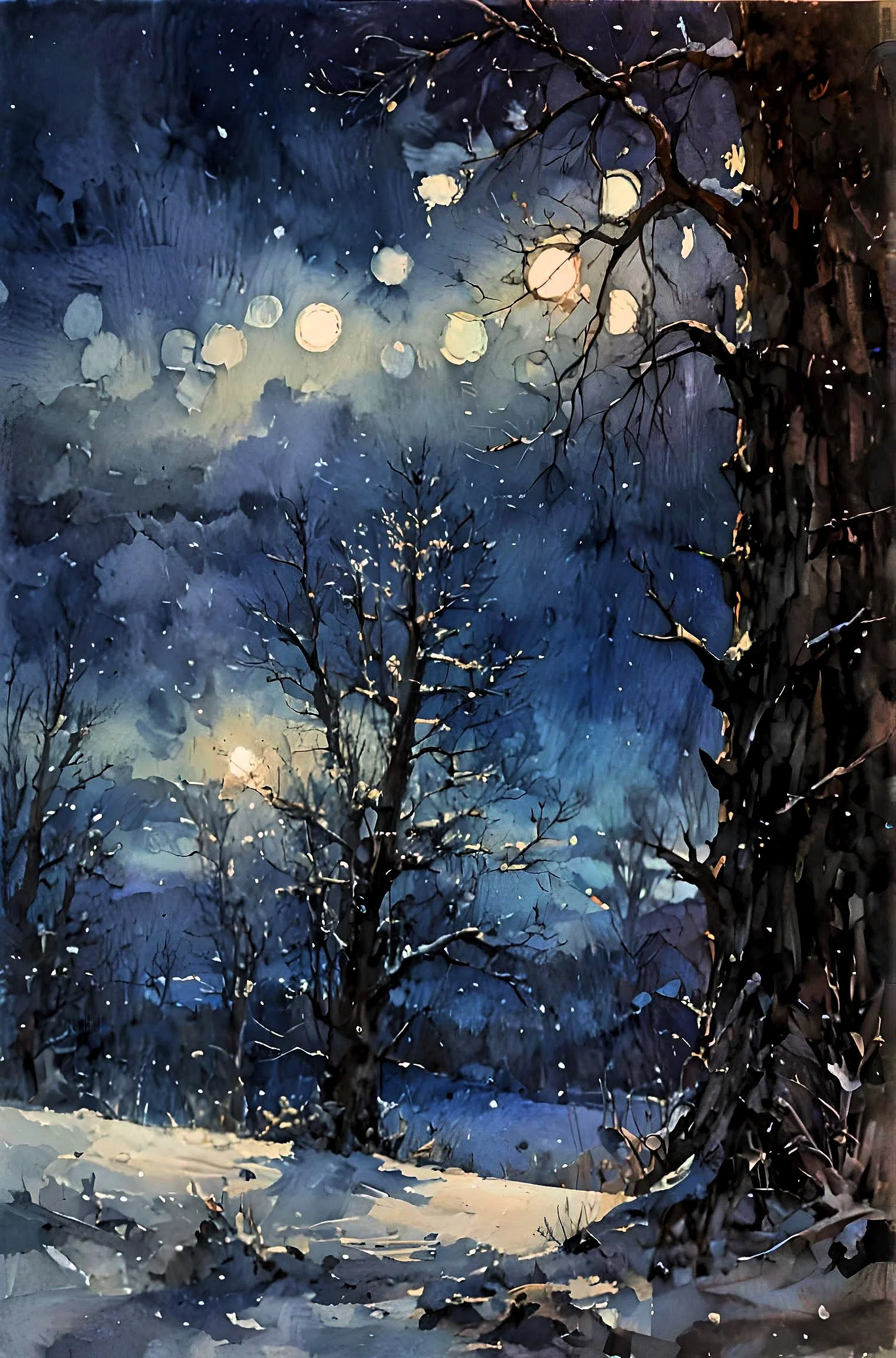 "Den magiske nattehimmelen"