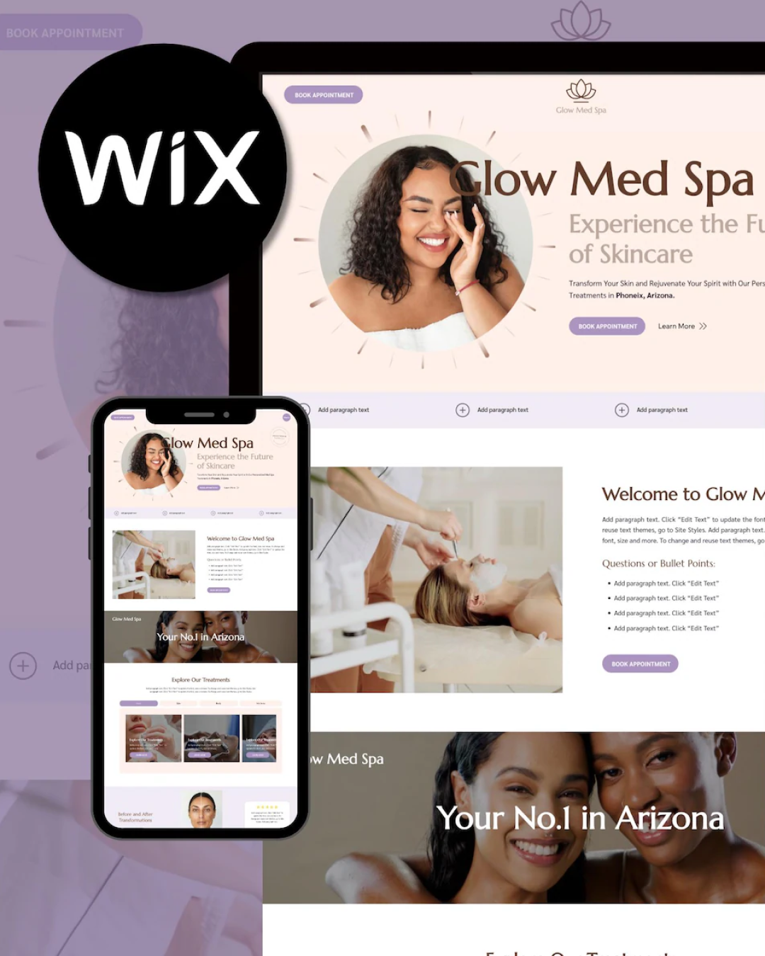 Best Wix Templates for Beauty Businesses