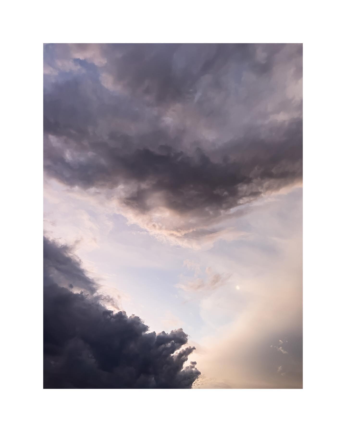 Nature is the ultimate muse, and today's skies and clouds were no exception. Capturing these moments on a phone camera is a great reminder that with a little patience and experimentation, anything is possible. Don't be afraid to play with different a