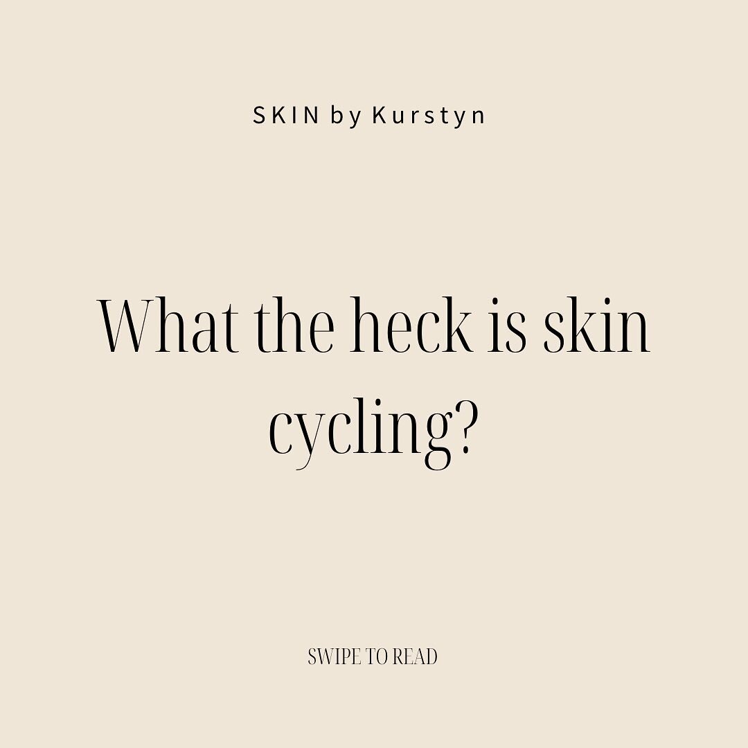 When it comes to caring for your skin, more isn&rsquo;t always better &mdash; and skin cycling proves it. 

One good rule of thumb: When it comes to your routine, whether you&rsquo;re skin cycling or otherwise, consistency is more important than freq