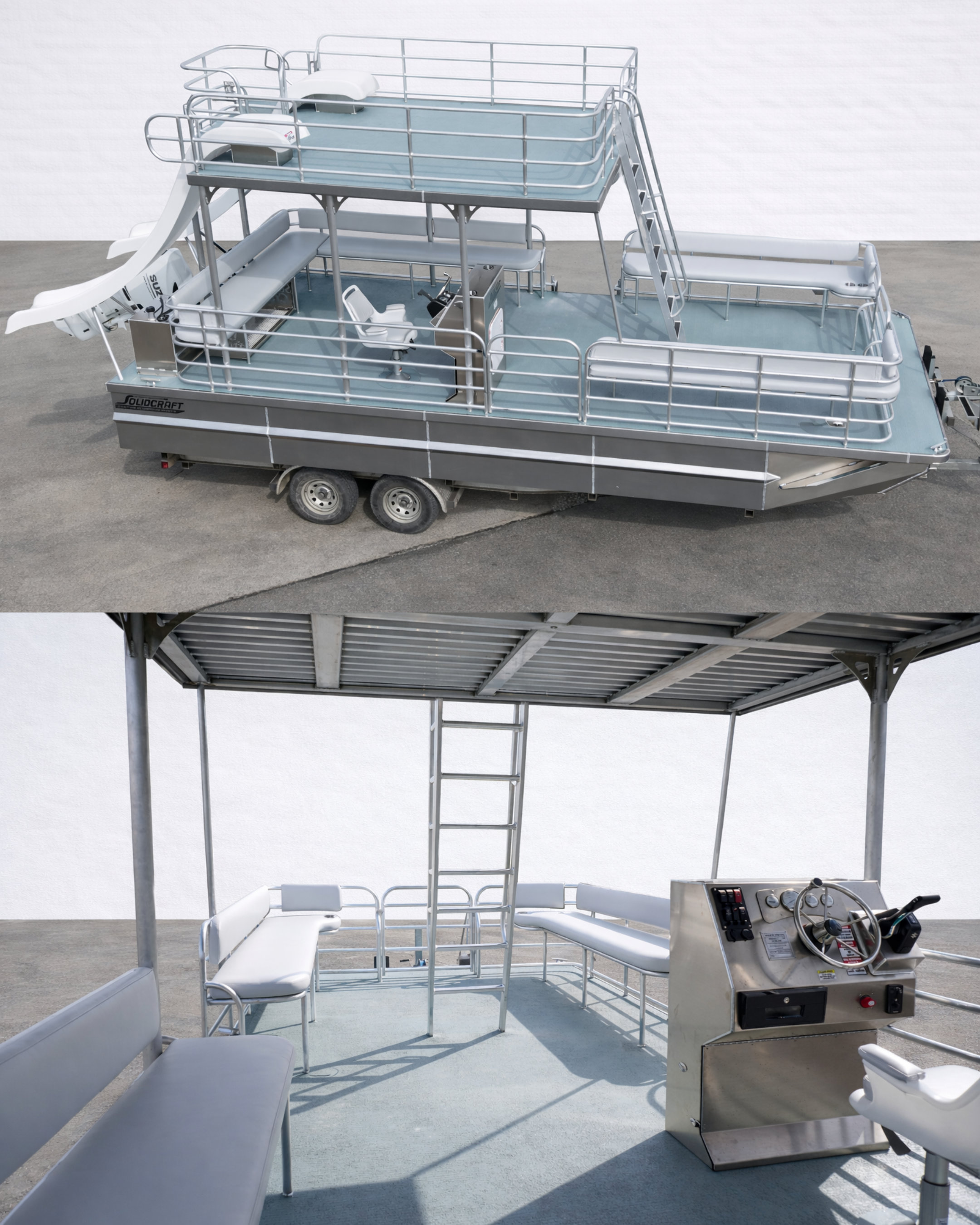 Aluminum Pontoon Boats | Welded Pontoons for Sale | SolidCraft — Solid ...