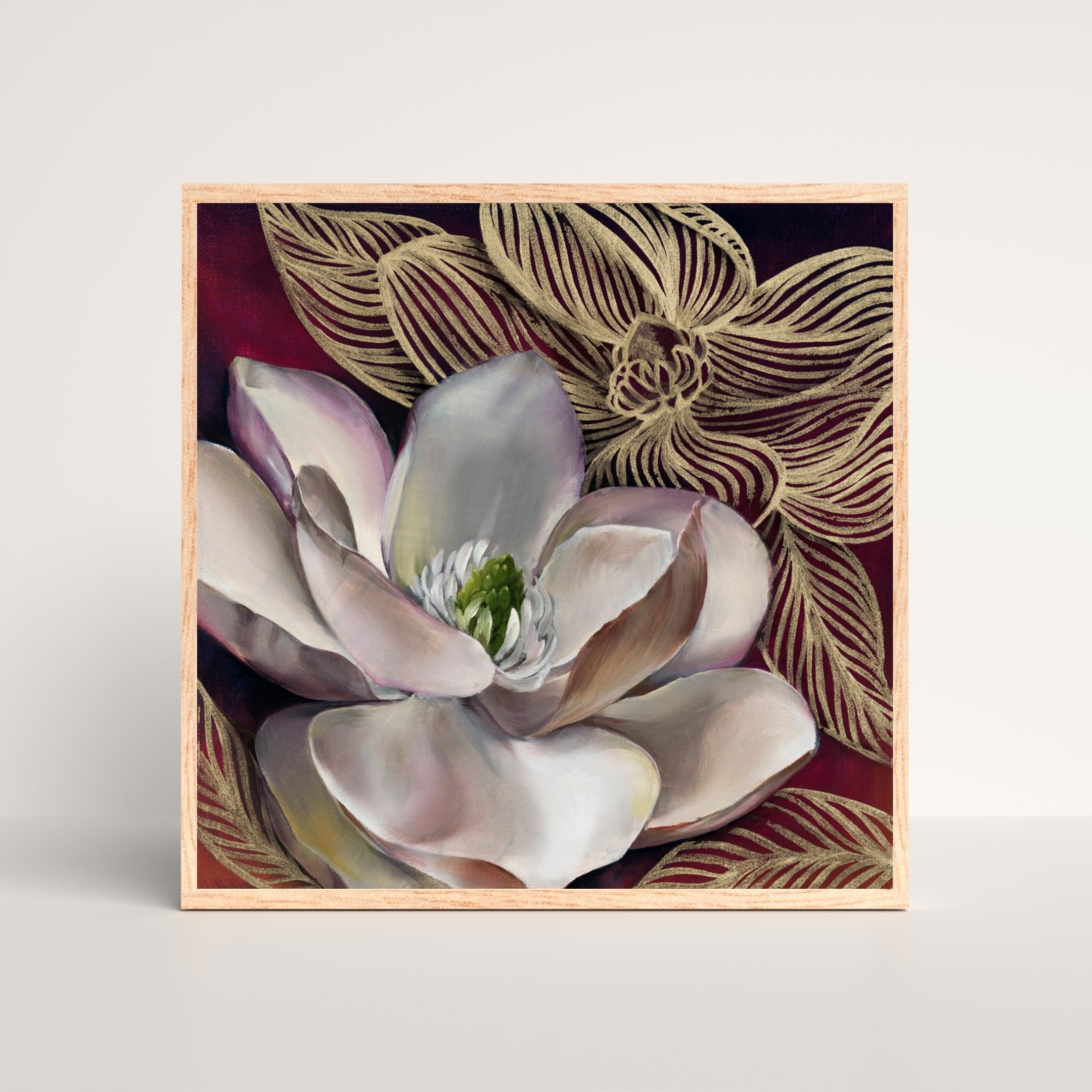 Magnolia White and Gray Minimalist Photo Frame Mockup Instagram Post.jpg