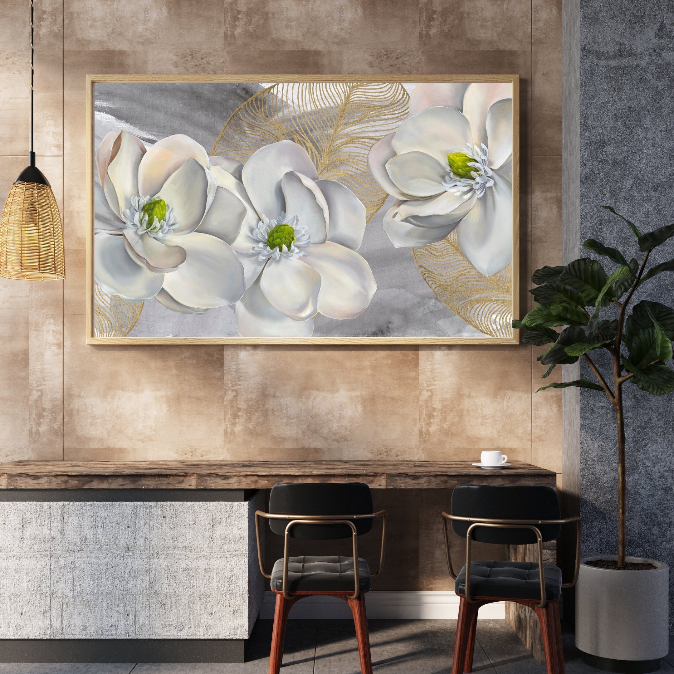 Magnolia and Peridot Brown and Grey 3d Interior Picture Frame Mockup Instagram Post.jpg