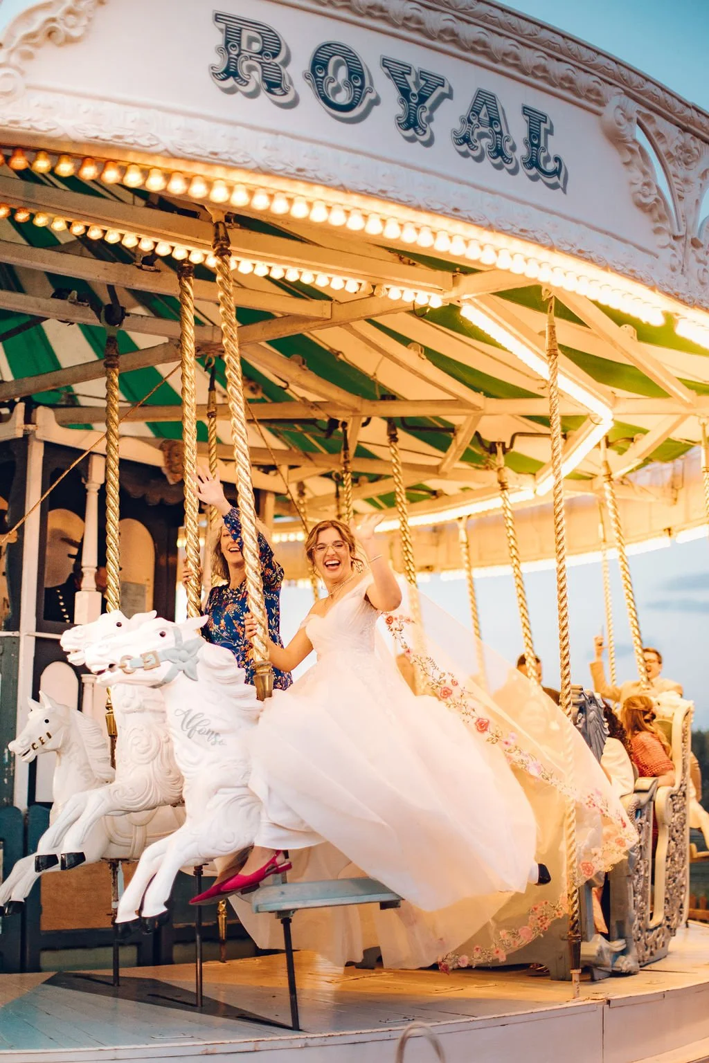 Boho hair and Bold Lip for an Autumn Wedding in Kent