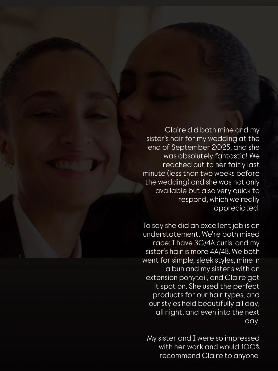 ✨When you book a wedding hair &amp; makeup artist who gets your vision&hellip; reading through these reviews today is why I do what I do and I love it! The confidence, the authenticity, the beauty in every person. I can&rsquo;t wait to work with all 