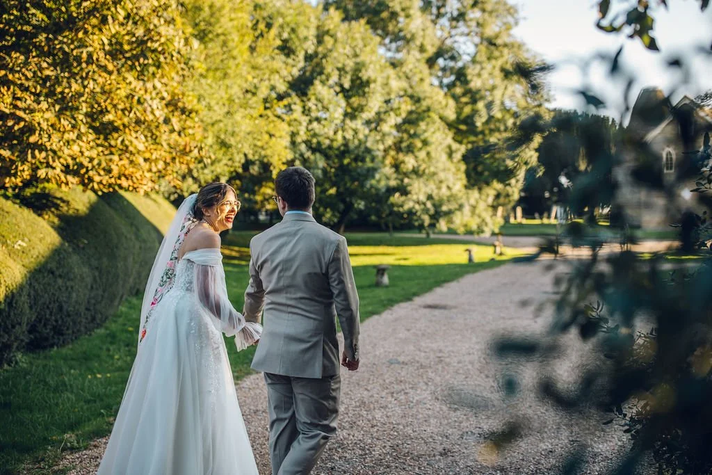 Autmnal bride at Preston Court, Canterbury | Kent