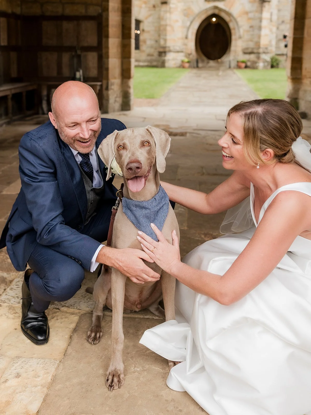Dog- friendly wedding at Penshurst Place, Kent
