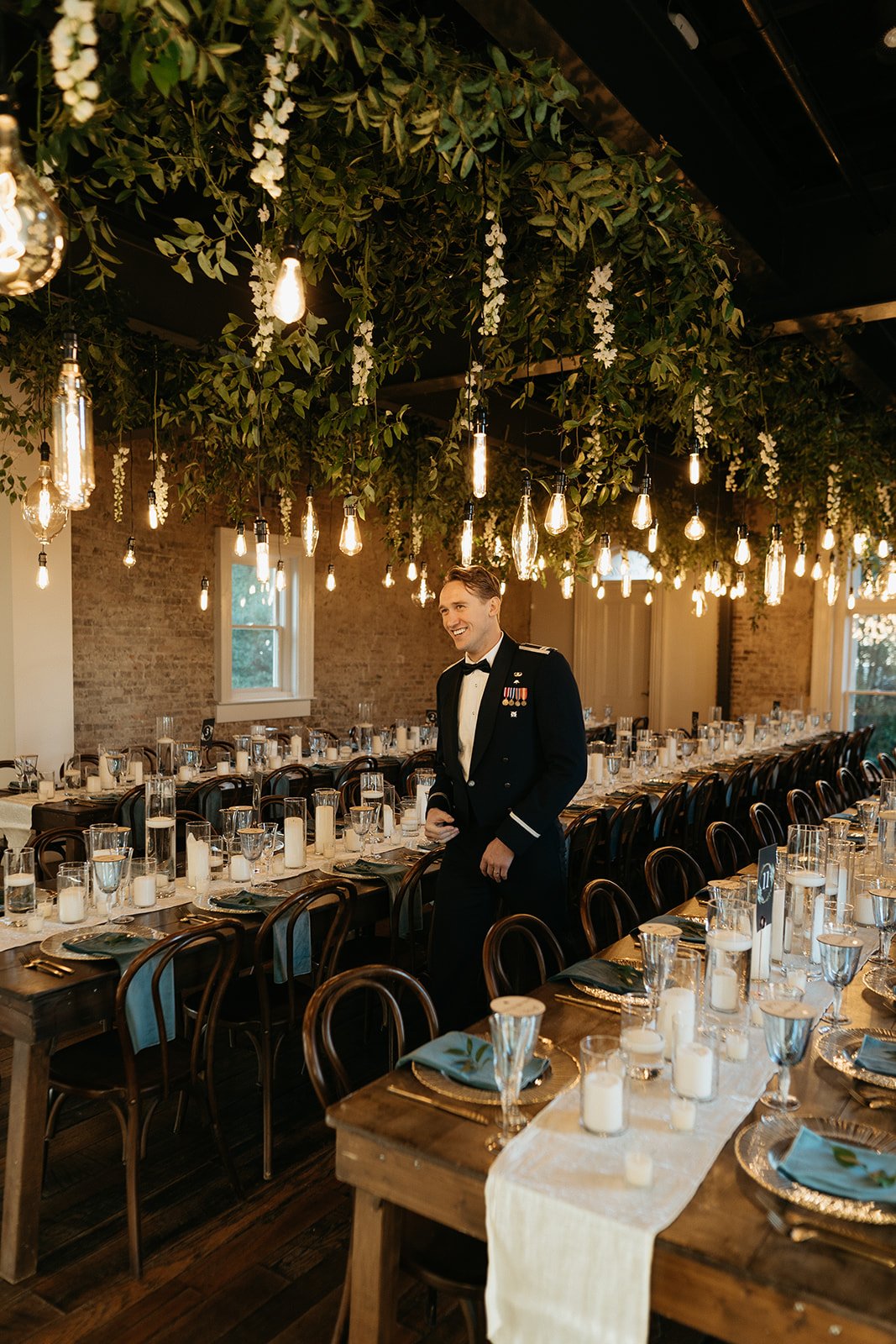 Edison Bulb Design For Wedding Reception
