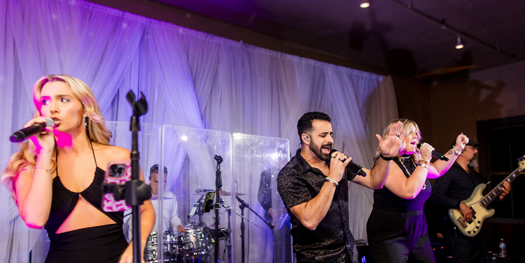 Carriage House Sheer Wall Draping with Design Mark