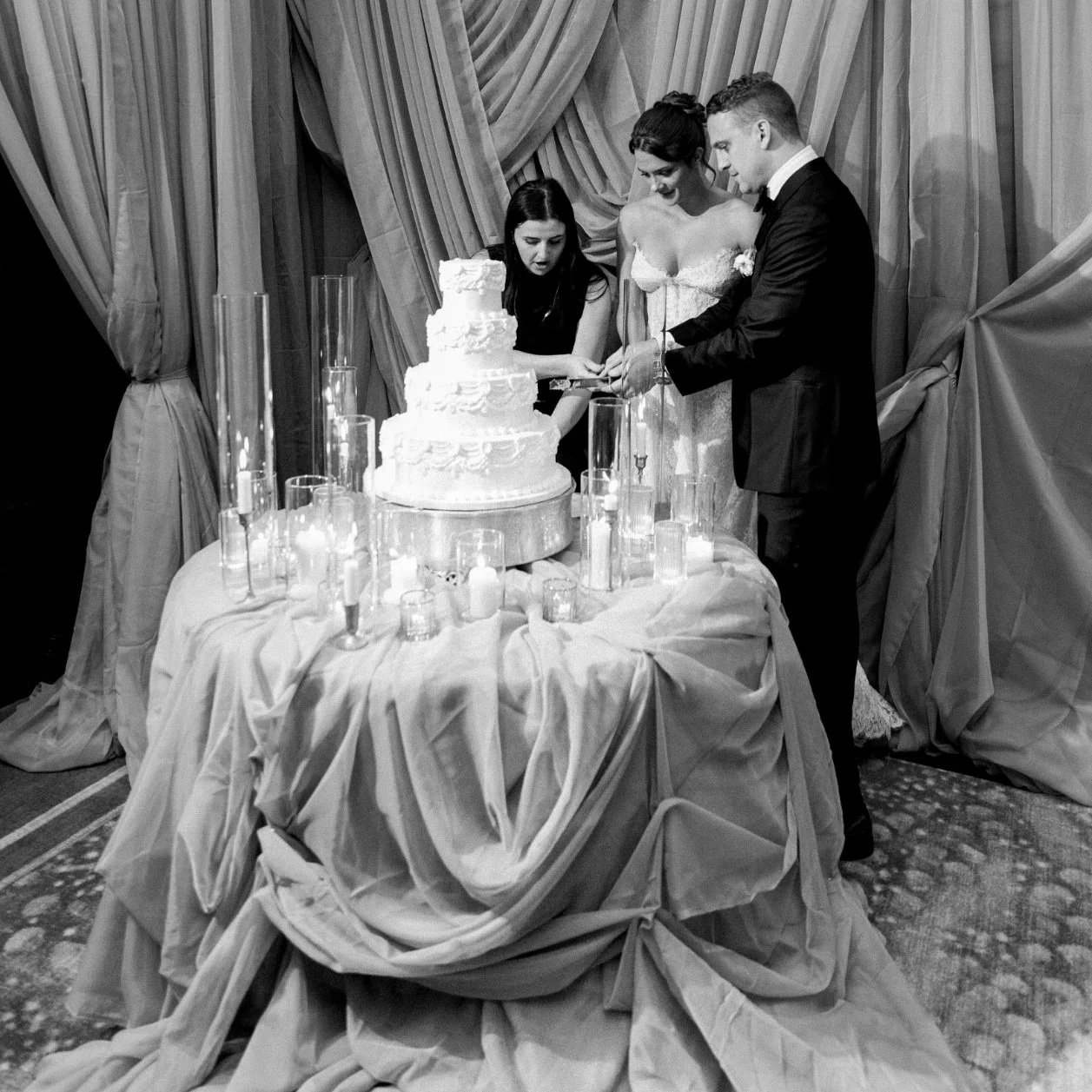 Custom Table Drape