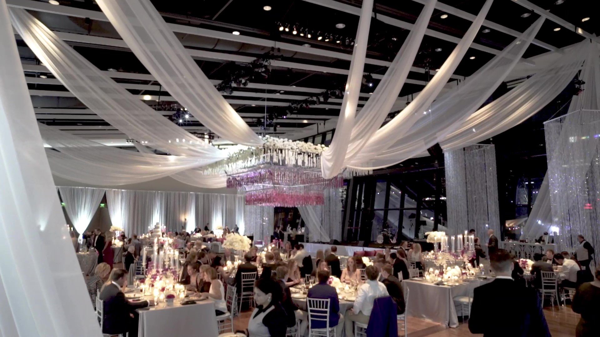 Full Room Draping, Ceiling Draping, & Floral Structure