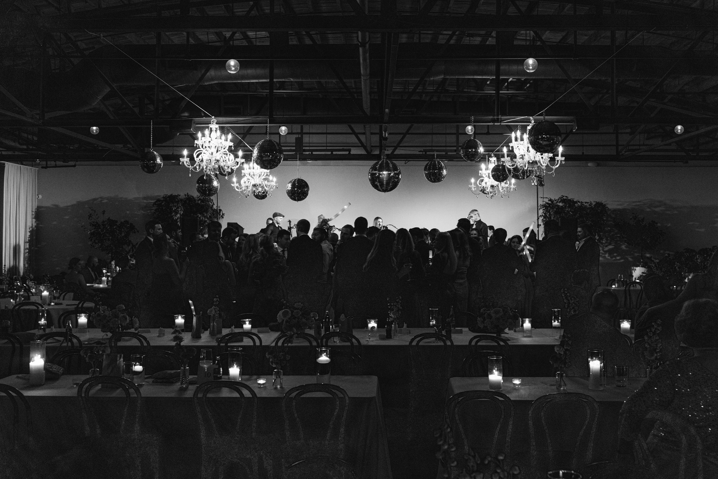 Disco Balls & Crystal Chandeliers