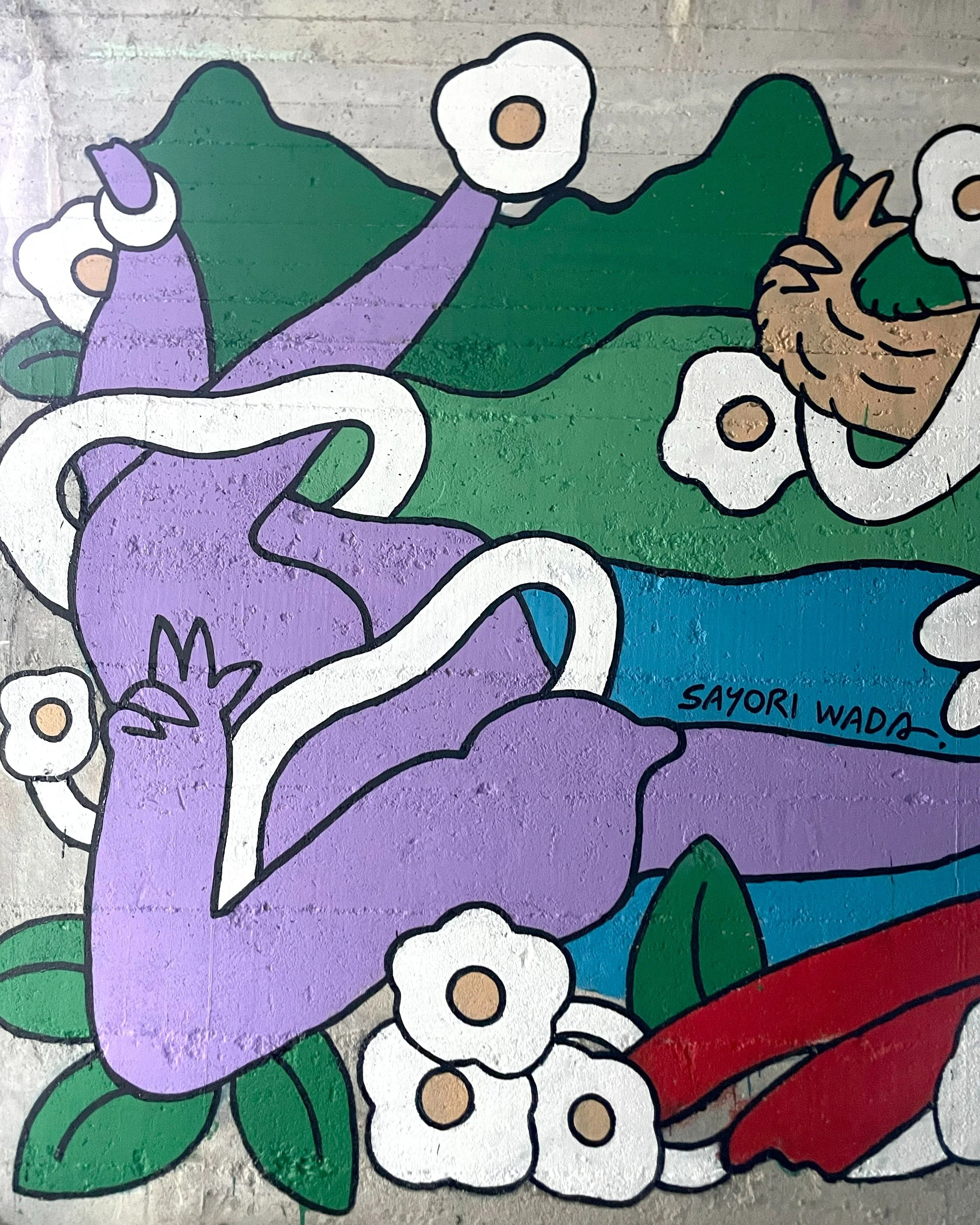 Project installation view of Wiege der Schweiz design by freelance illustrator Sayori Wada in Zurich